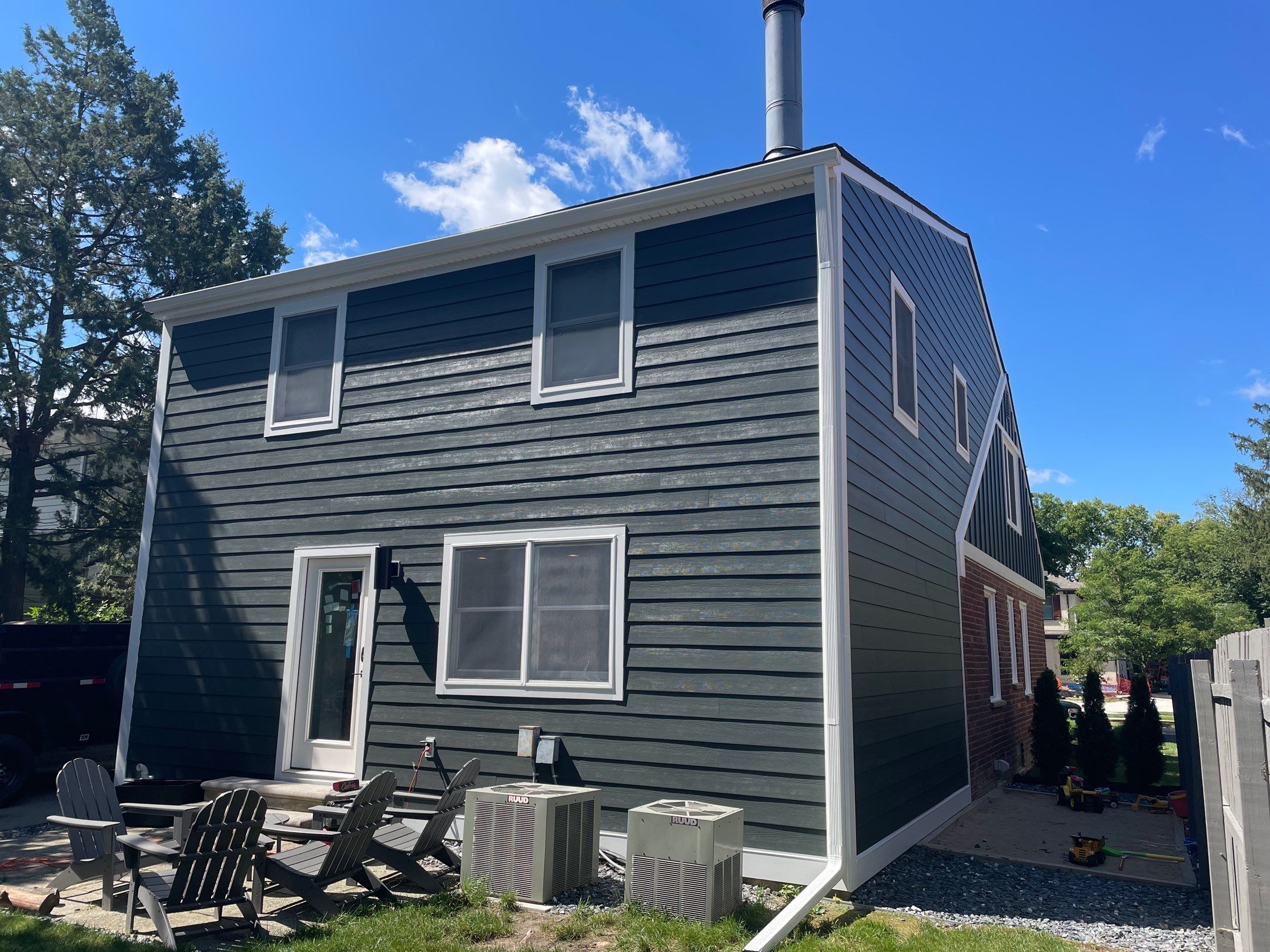 Siding Installation using James Hardie - Private Residence  by Bloomfield Construction & Restoration