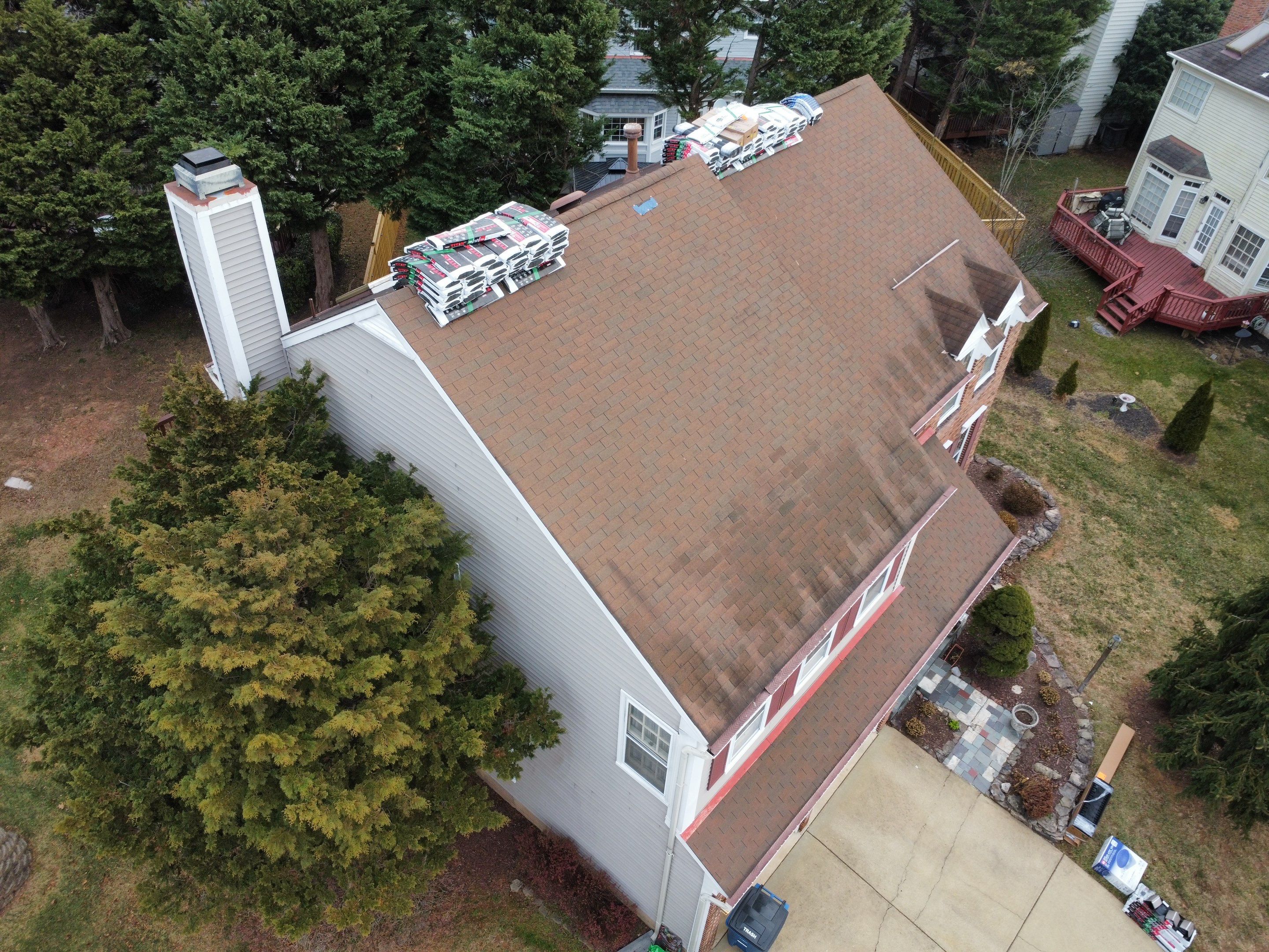 Roof Replacement Project in Centreville by USA Storm Roofing and Construction Group