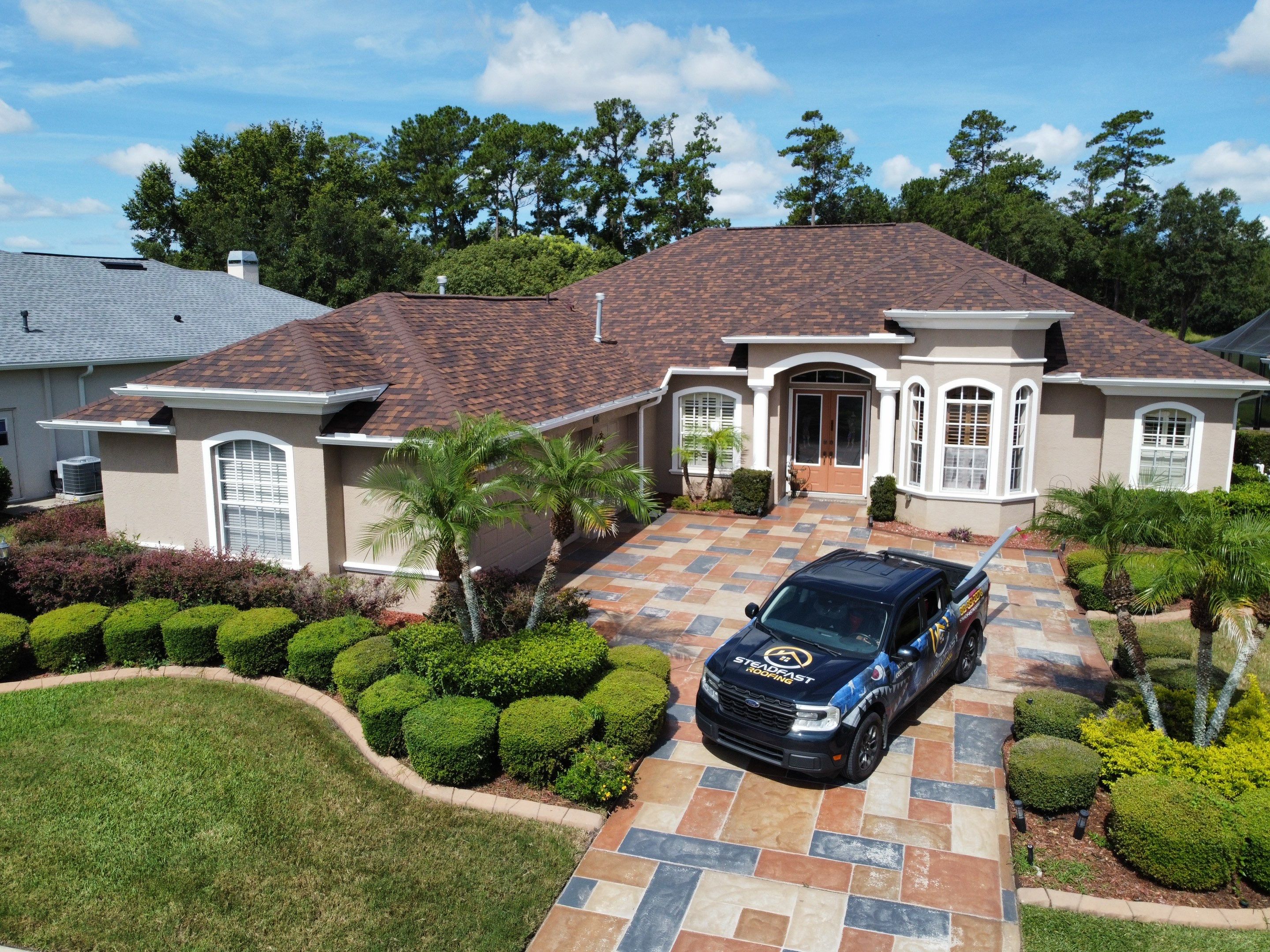 Roof Replacement in Brooksville, FL. by Steadfast Roofing