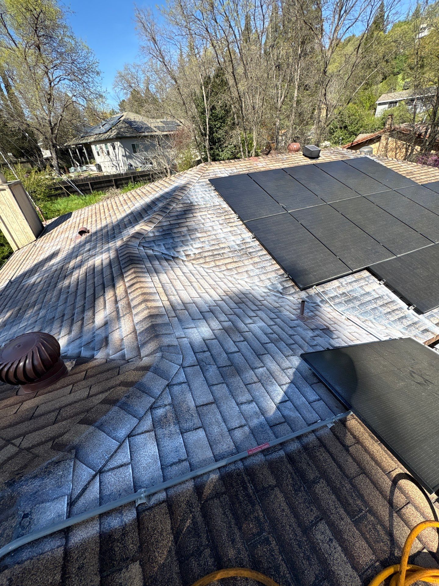 Roof Rejuvenation using Roof Maxx Treatment by Roof Maxx of Folsom