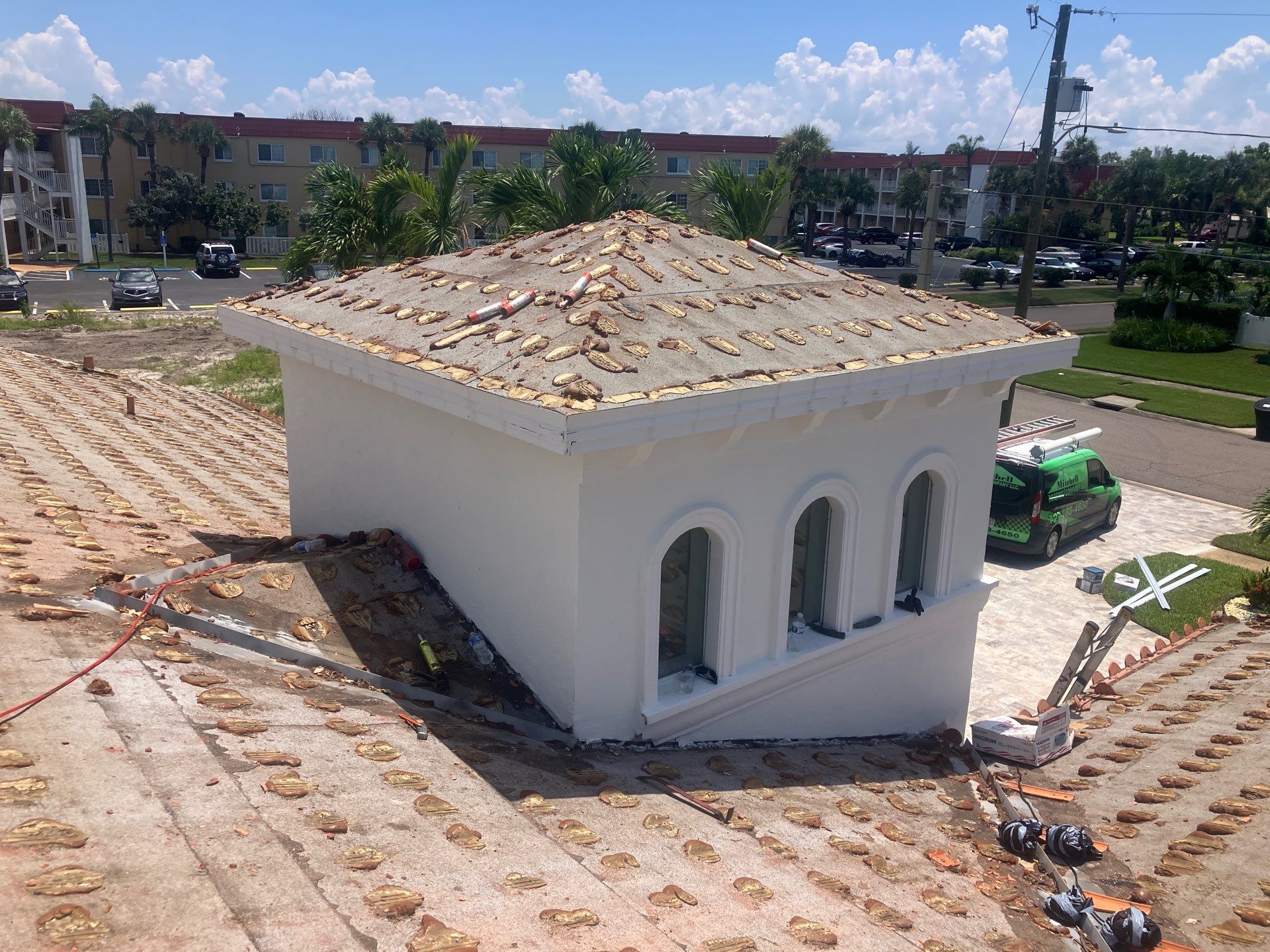 Project in St. Petersburg 33704 by Mitchell Roofing Company LLC 