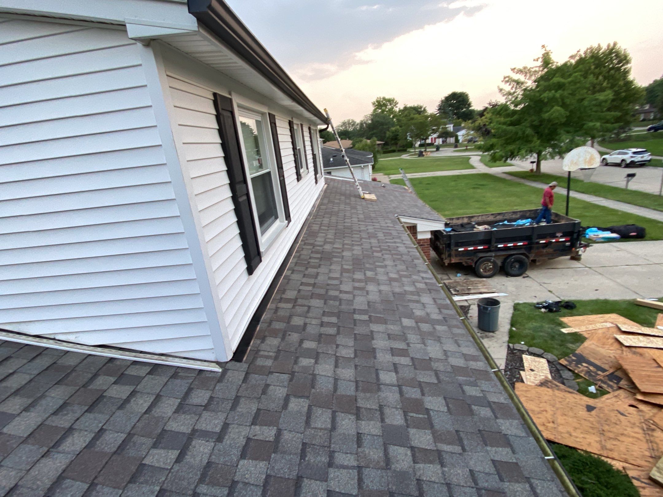 Roof Replacement using CertainTeed Landmark by 180 Contractors