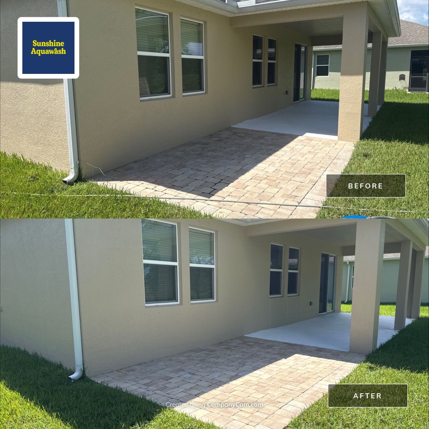 🏡 Full Exterior Cleaning – Old Mill Preserve, Palmetto, FL by Sunshine AquaWash
