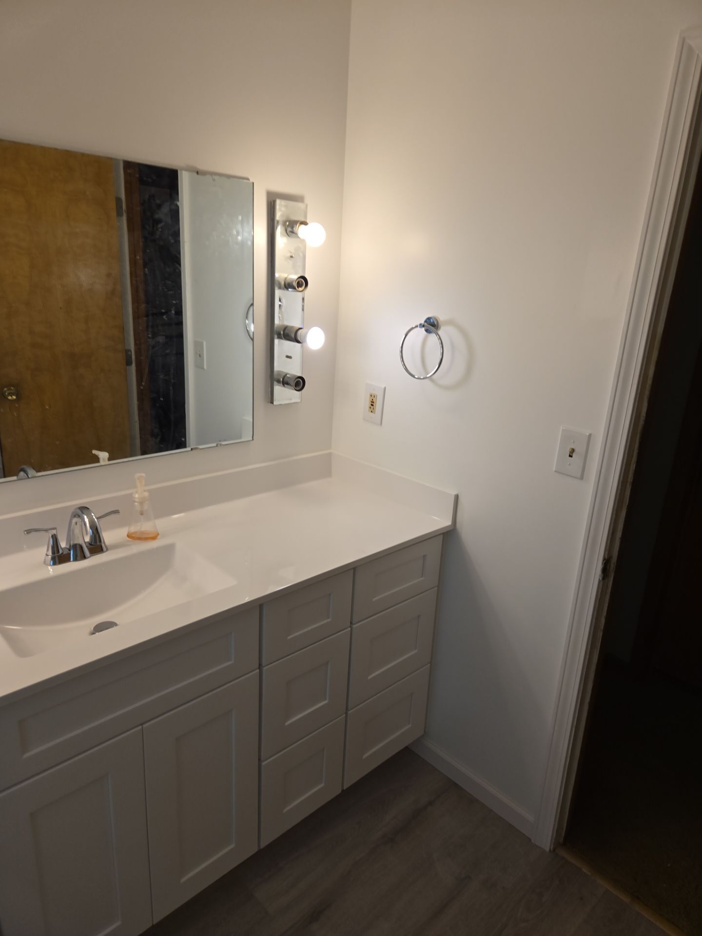 Bathroom Remodel using Shower Door by The Shower Company