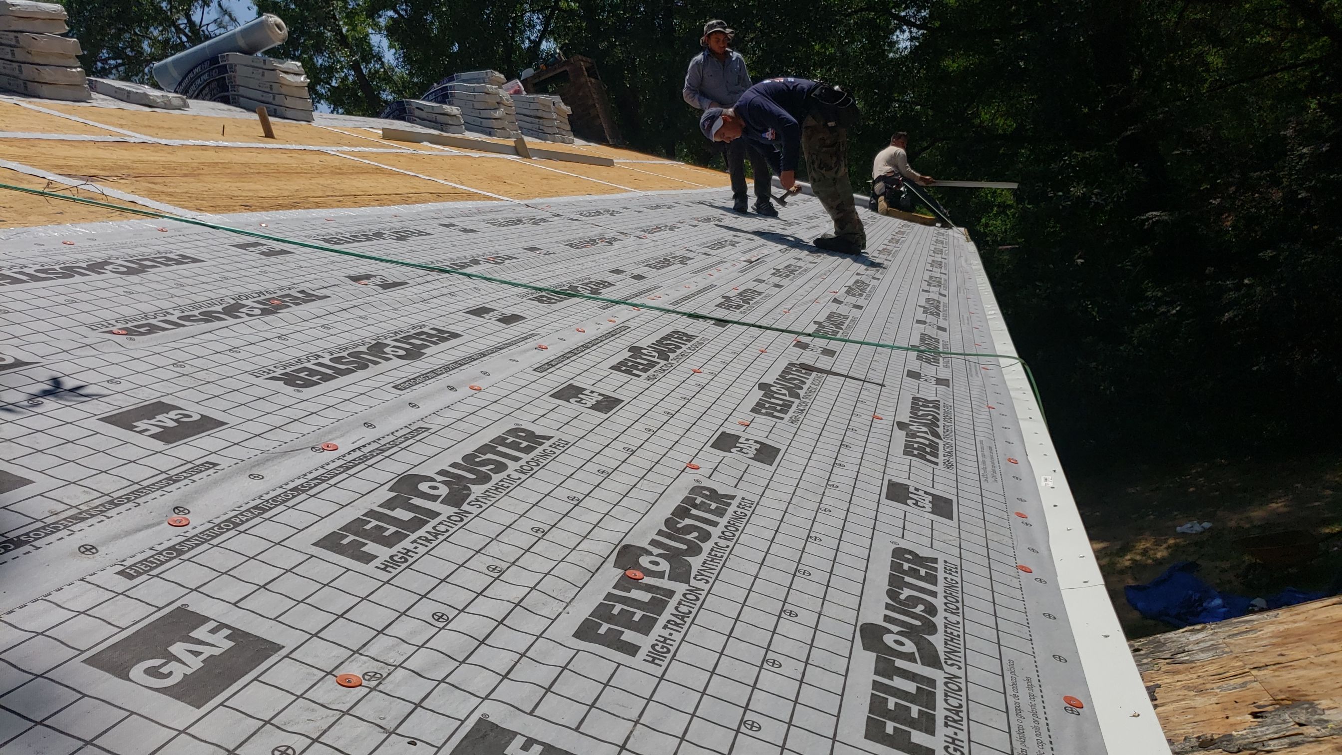 Residential Roofing Installation using Roof Replacement by American Roofing & Construction LLC