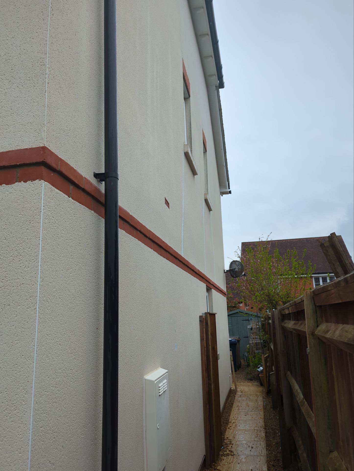 Render Clean using Softwash Equipment by Ges Exterior Cleaning ltd