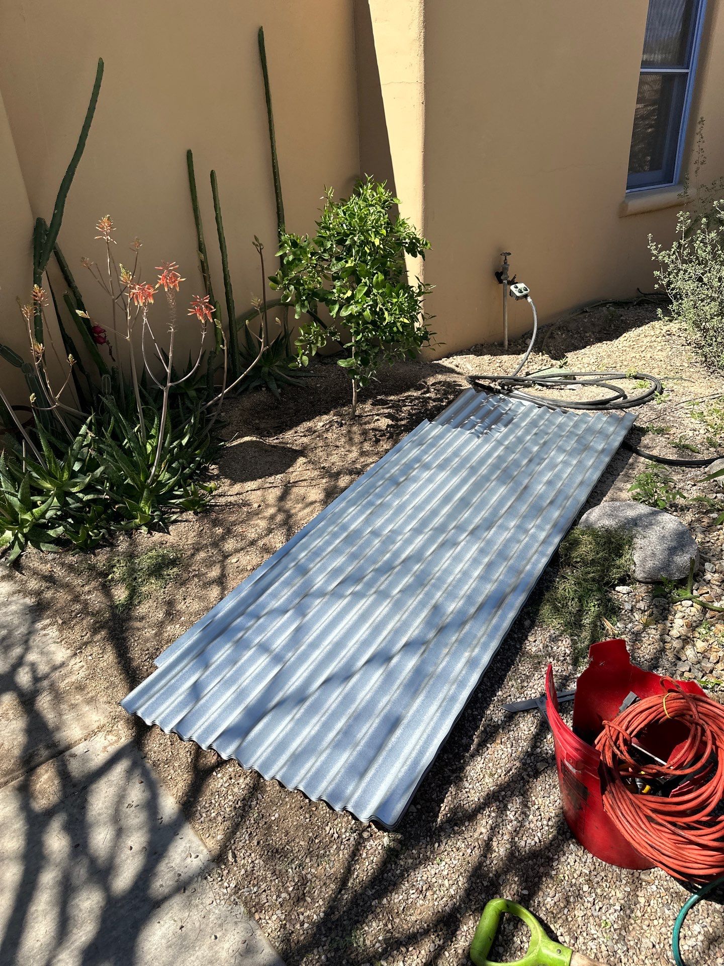 Metallic Silver Exposed Fastener by Reimagine Roofing
