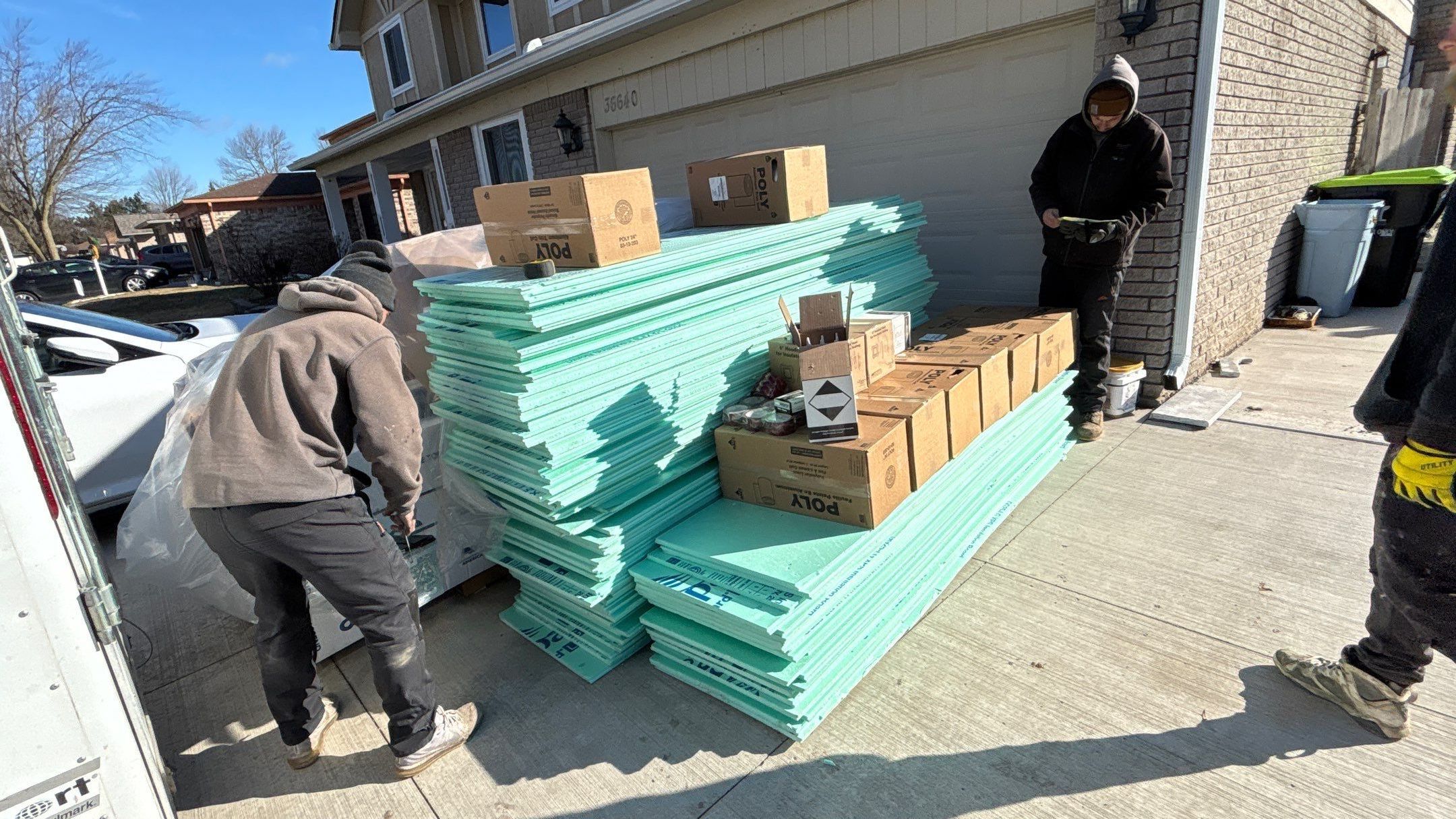 Siding Replacement using Alside Midnight Blue by 180 Contractors