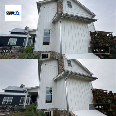 Exterior Siding and Porch Soft Wash in Georgetown, Tennessee