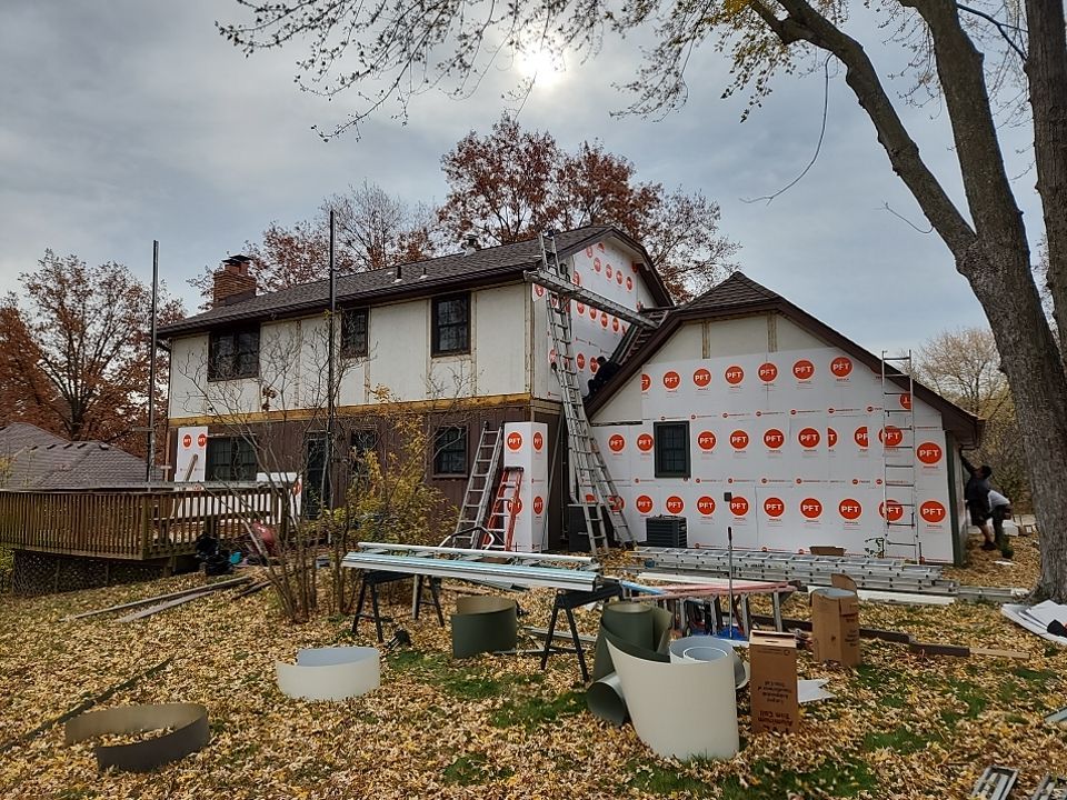 Siding Installation using Spruce Exterior Portfolio Vinyl Siding by EEC Windows, Siding & Roofing