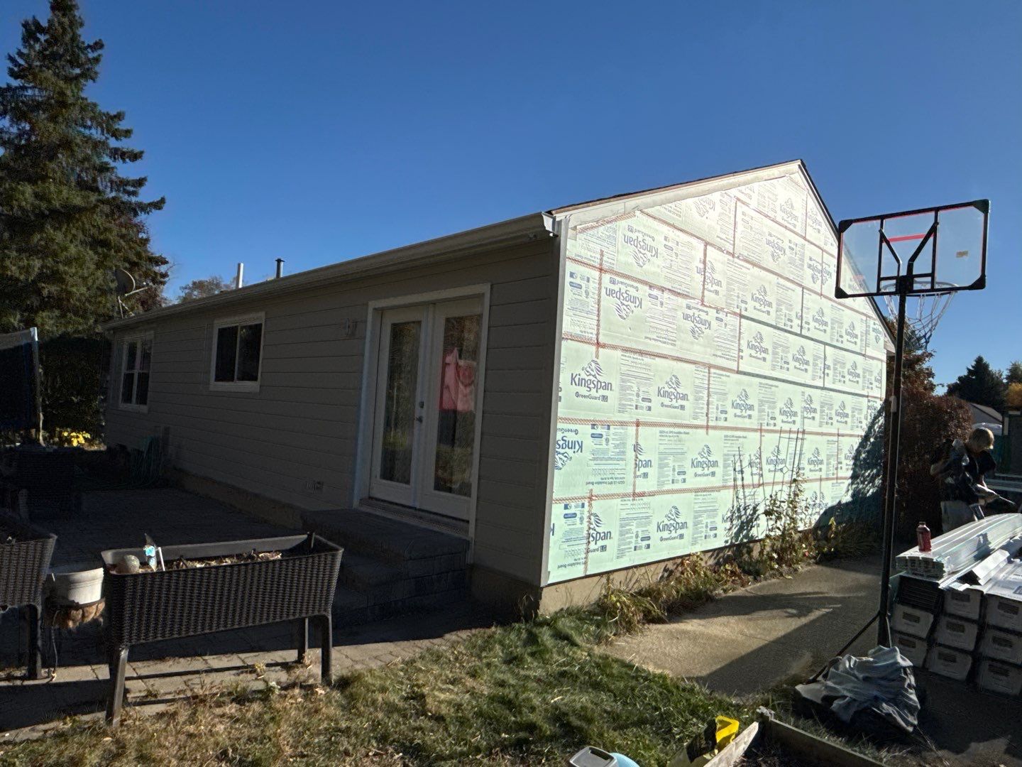 Siding Replacement using Alside S7 Cedar Mill Grain Cape Cod Grey by 180 Contractors