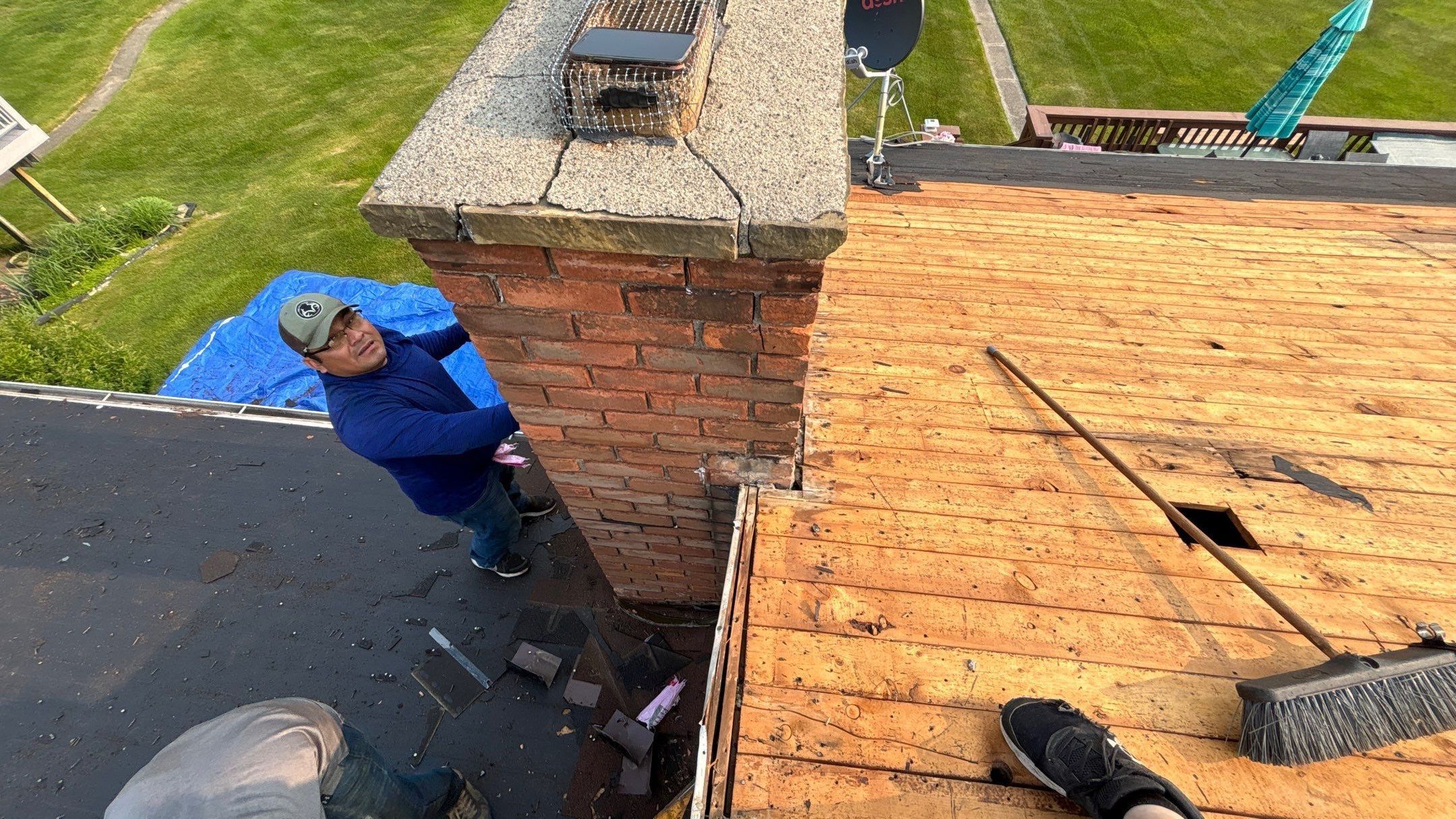 Roof Replacement using Owens Corning Desert Rose by 180 Contractors