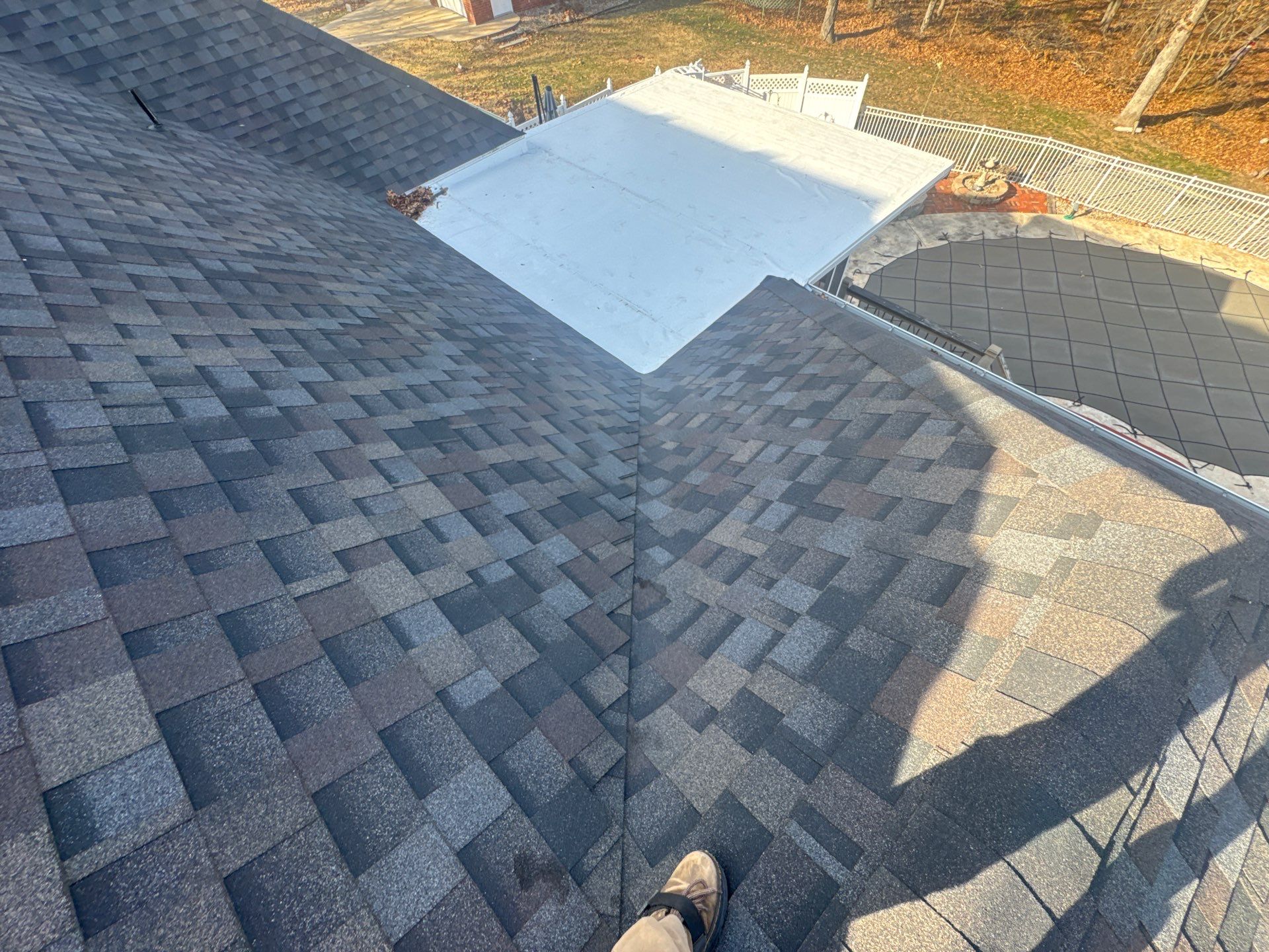 Residential Partial Roofing + Gutters & Downspouts Install  by Titan Commercial & Residential Roofing 