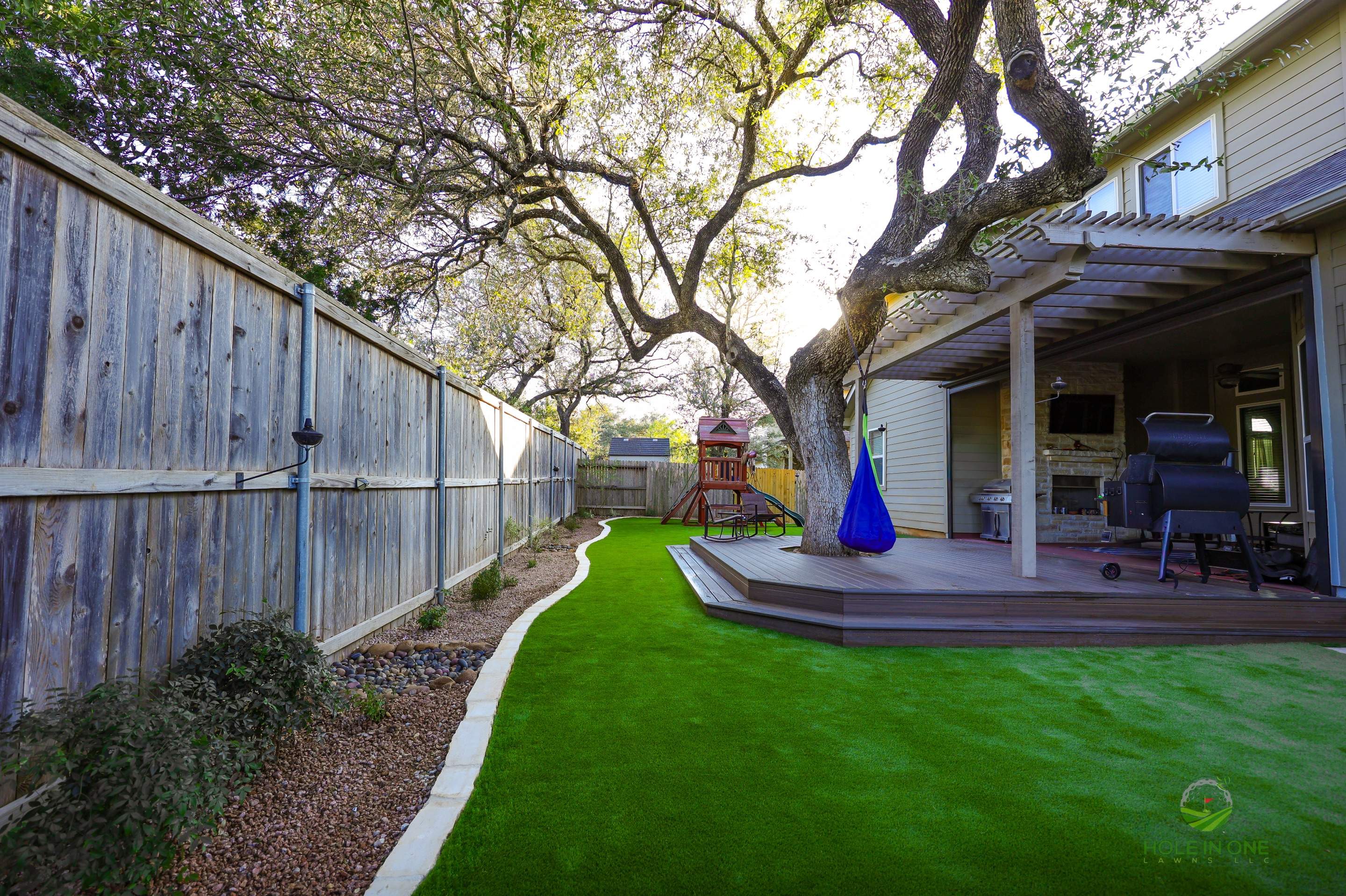 Wortham Oak, San Antonio Tx. by Hole In One Lawns, LLC