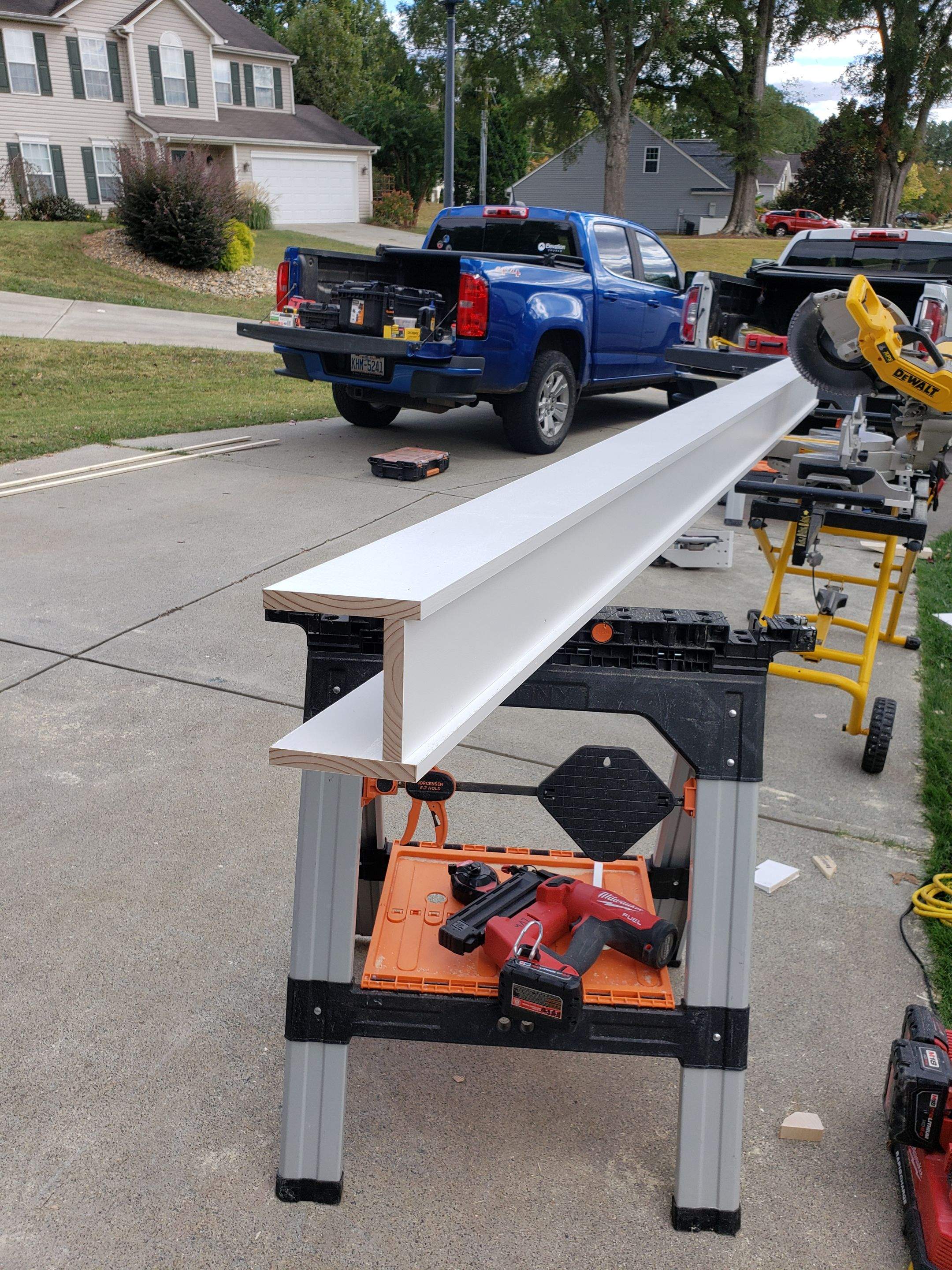 Custom "Architectural" Style Faux Beams by A Step Above Handy LLC 