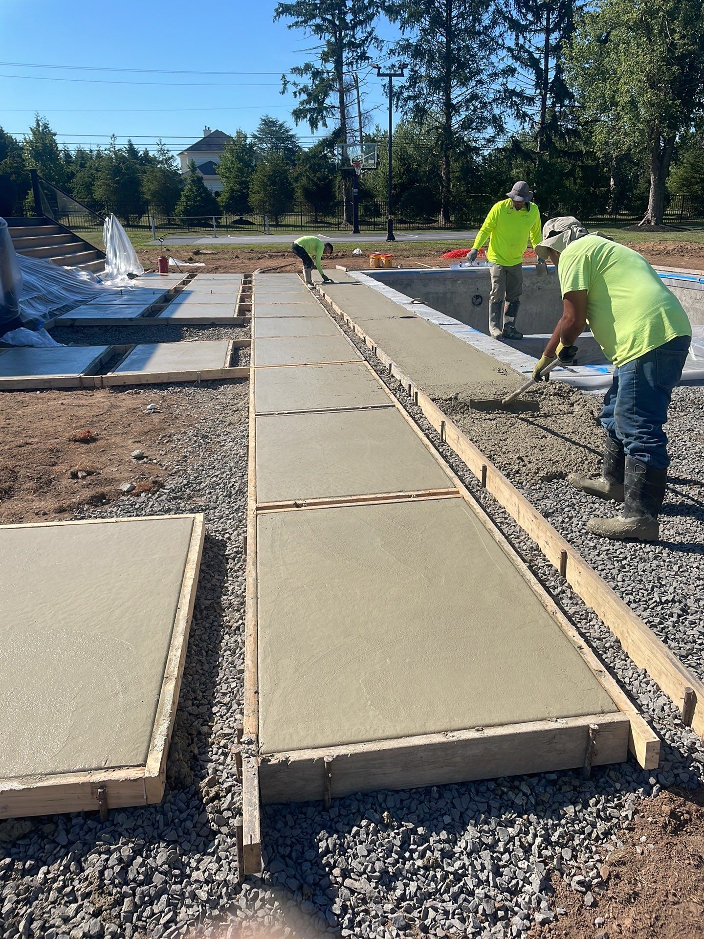 Custom Pool Deck and Patio in Ambler, PA by Architectural Concrete Design