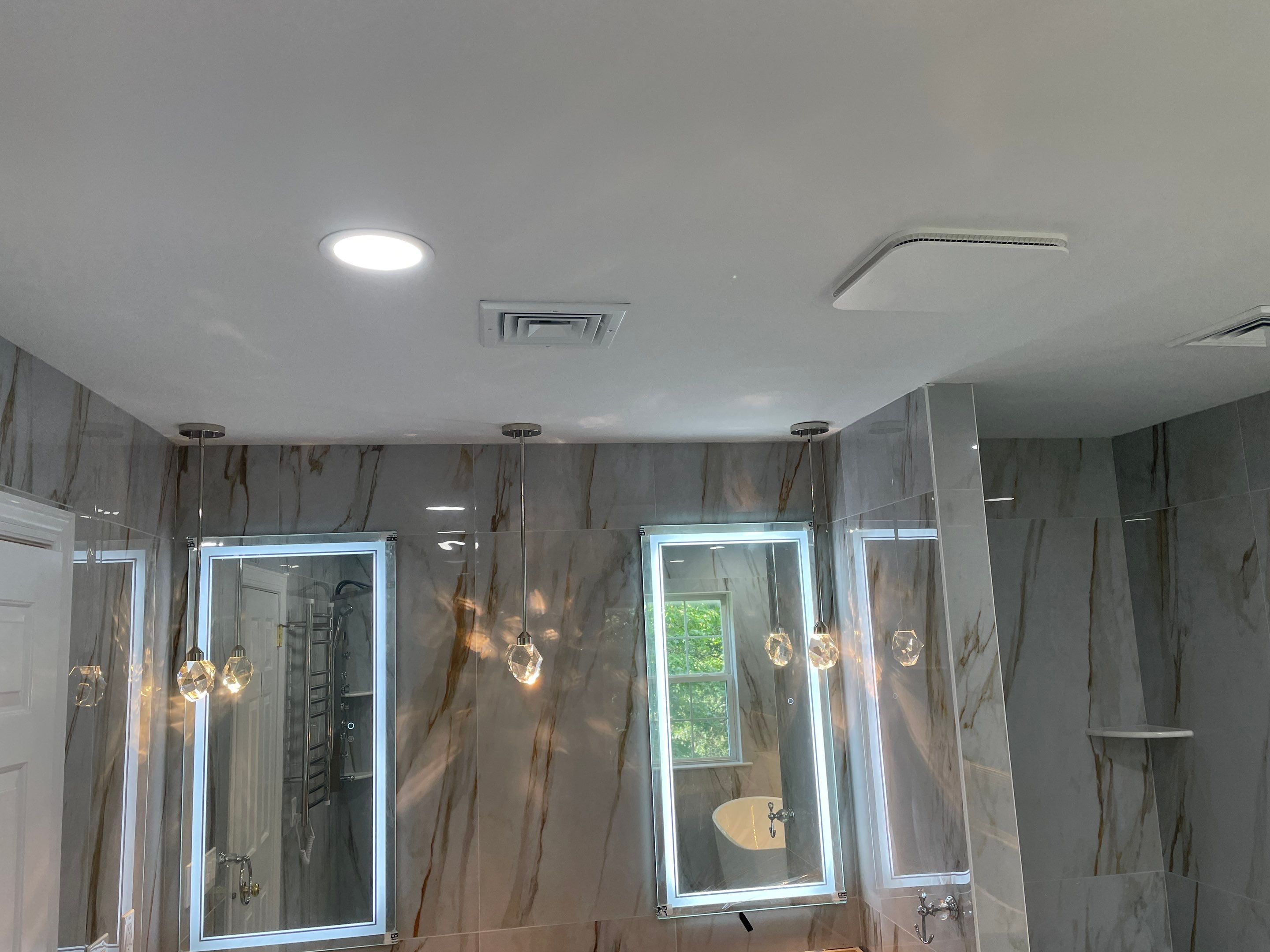 Bathroom Remodel using Tile by Home Concepts Construction