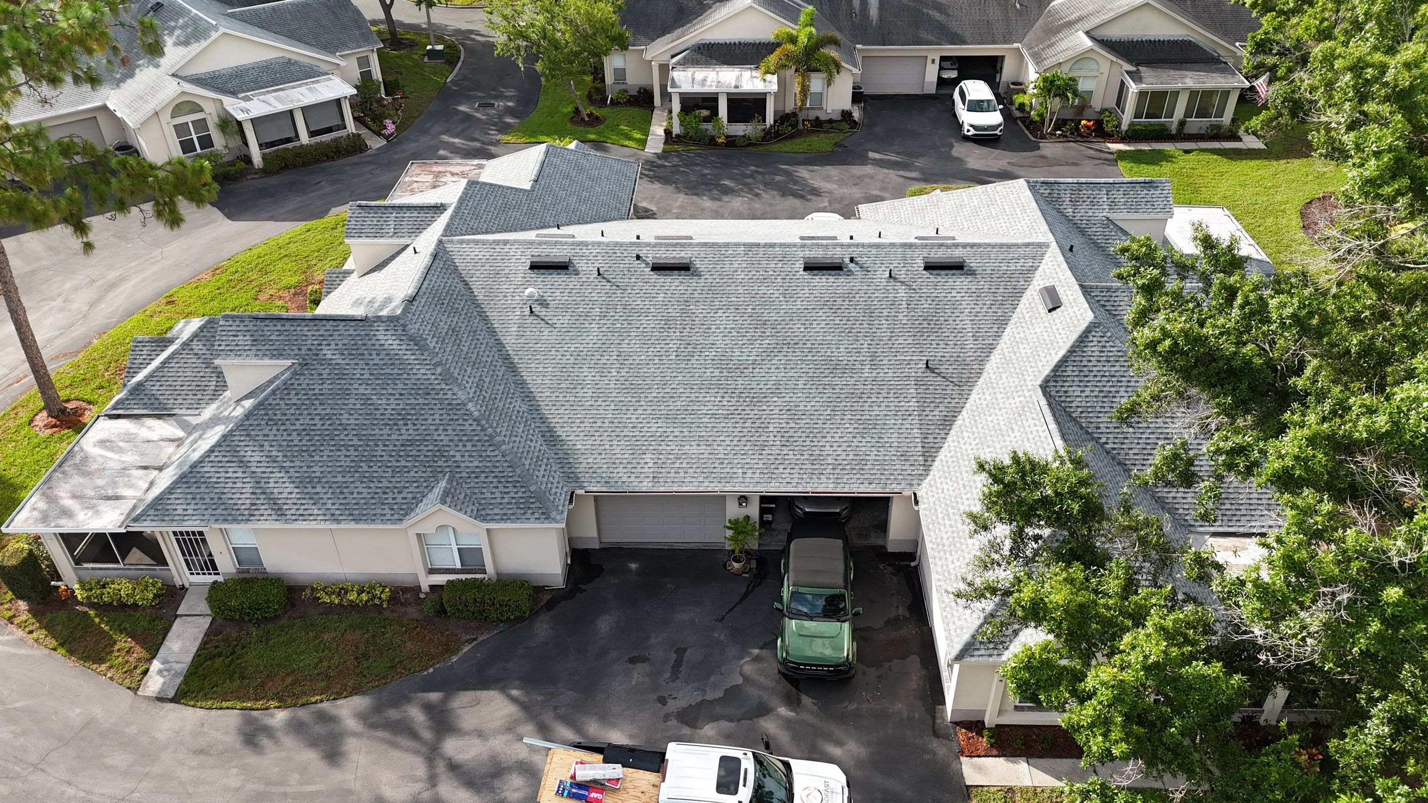 Multi-family Roof Replacement in Sun City Center, FL by Steadfast Roofing 