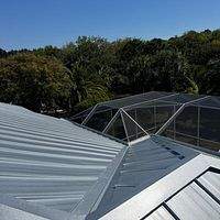 24ga 1" Nail-Strip Mill Finish by Total Roofing System The Metal Roof Experts