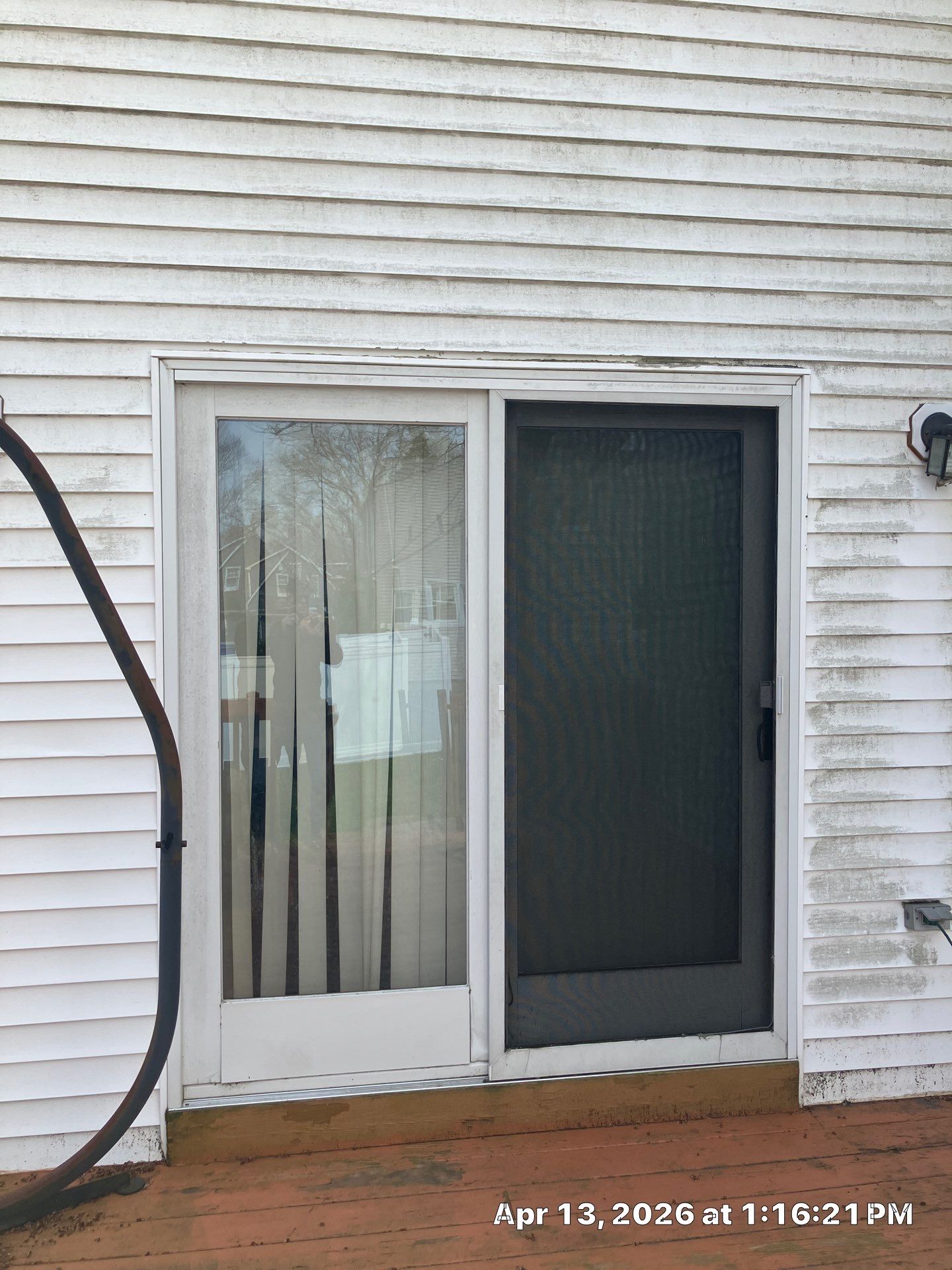 Patio Door Installation using Provia Patio Door by DiGiorgi Roofing and Siding Inc