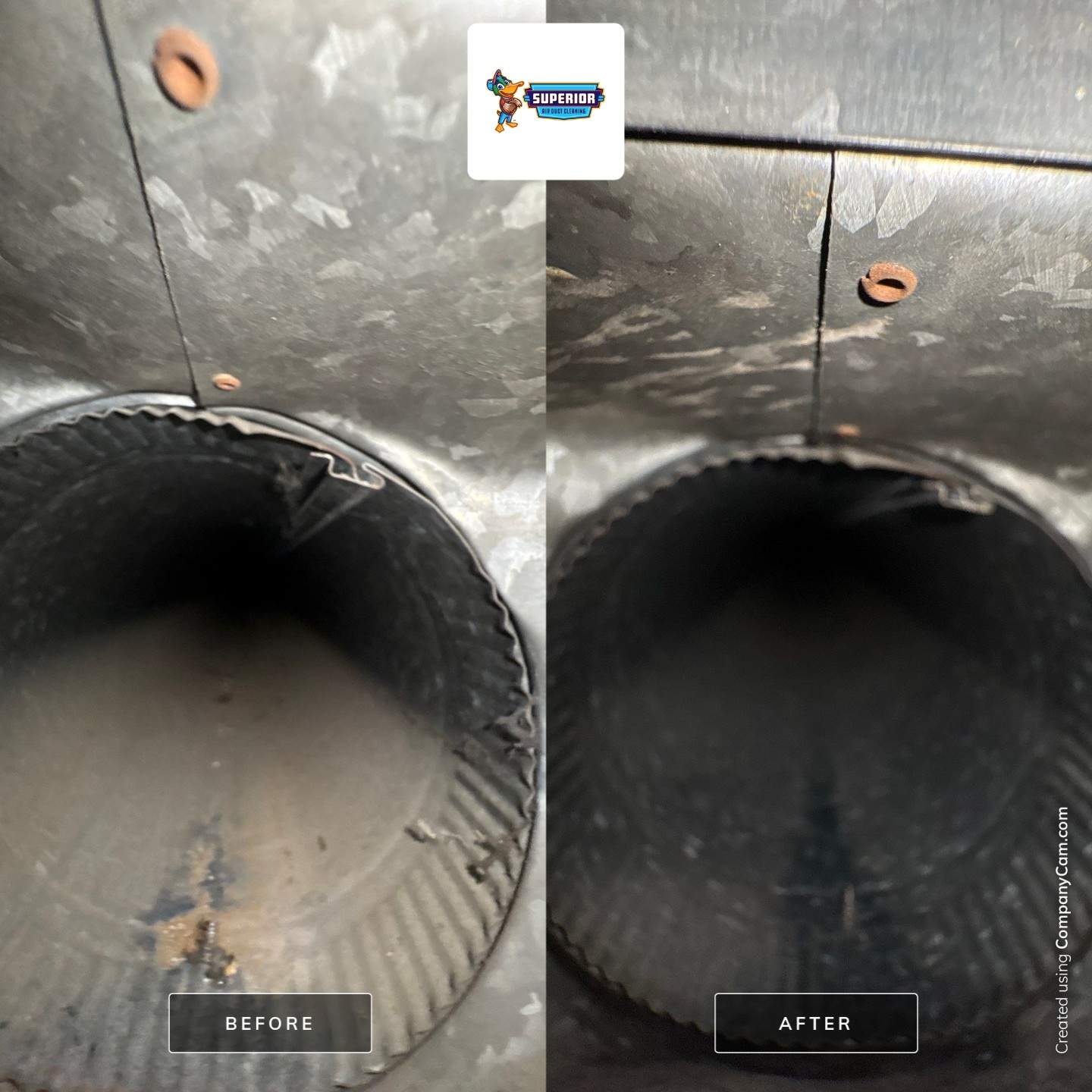 Air Duct Cleaning With a Vacuum Truck in Ellwood City, PA by Superior Air Duct Cleaning