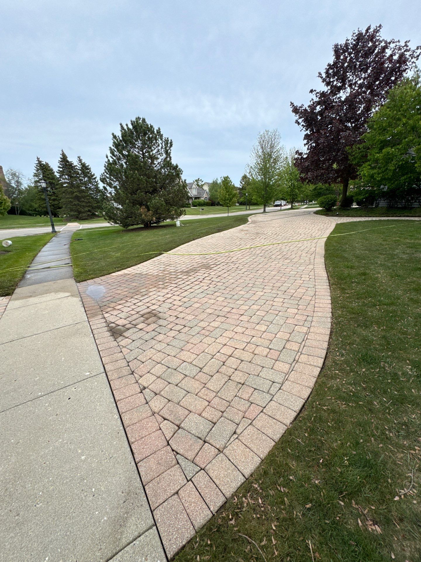 Project in Libertyville by Simmons Power & Soft Washing