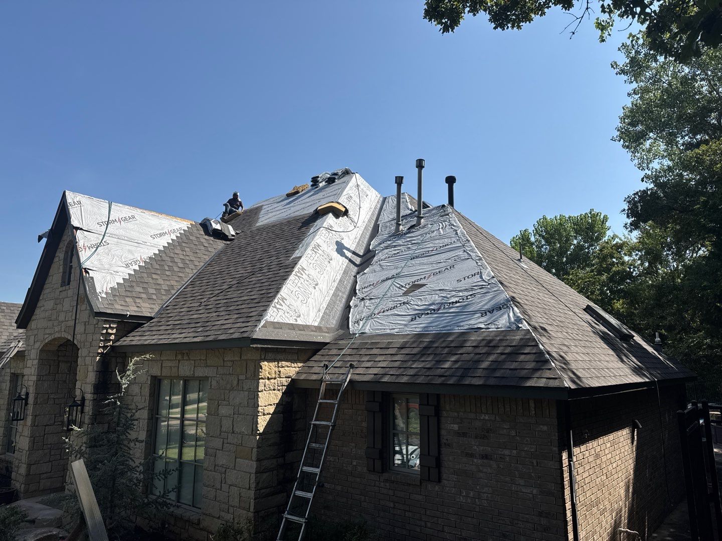 Residential Roofing Installation using IKO by Castillo Roofing