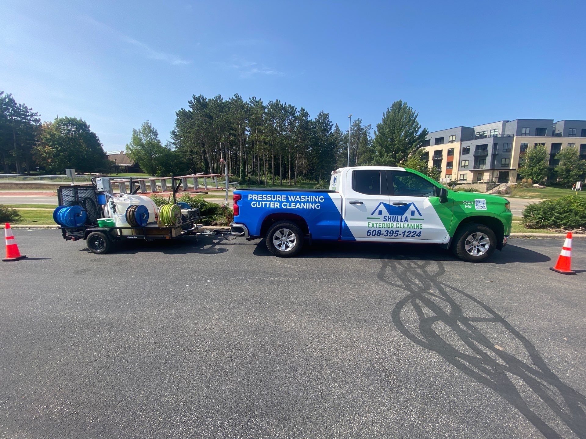Commercial Gutter Clean by Shulla Exterior Cleaning