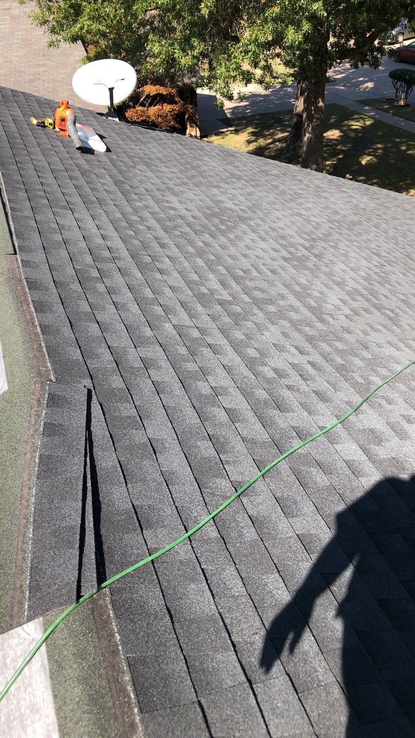 Residential Roofing Installation using GAF Natural Shadow  by A & H Roofing and Contracting
