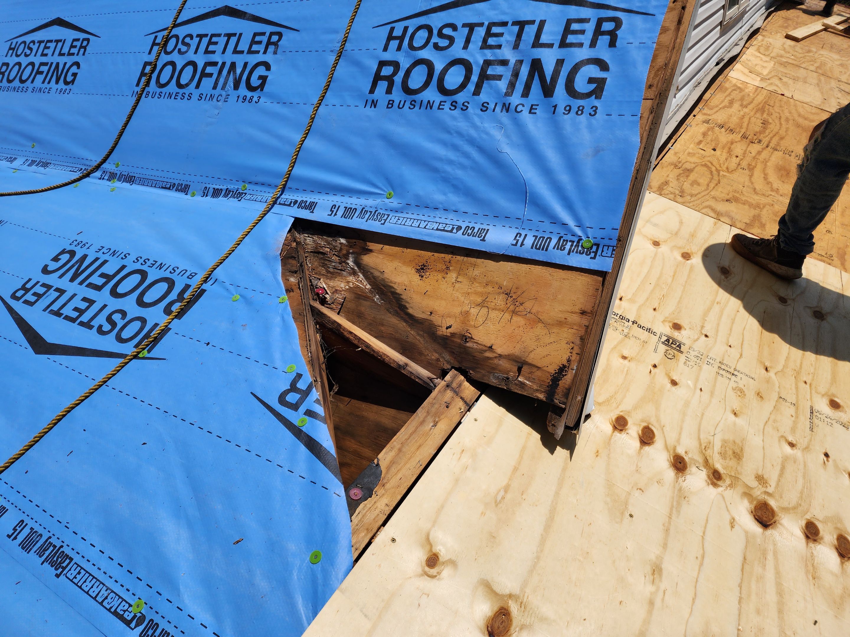 Residential Reroof: 30 Year Architectural Shingle by Hostetler Roofing