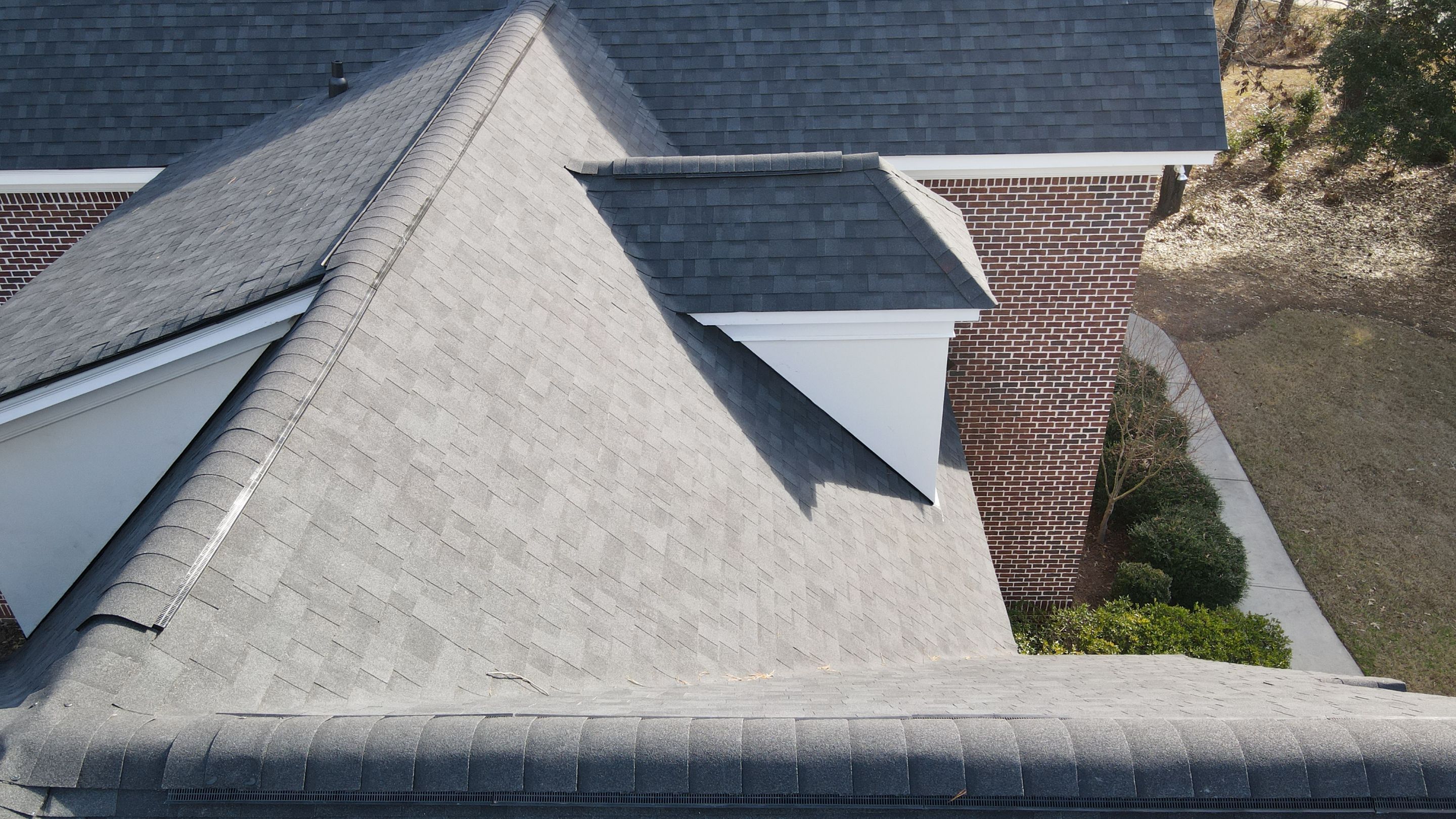 Residential Roofing Installation using Owens Corning Duration Williamsbur Gray by Indigo State Roofing