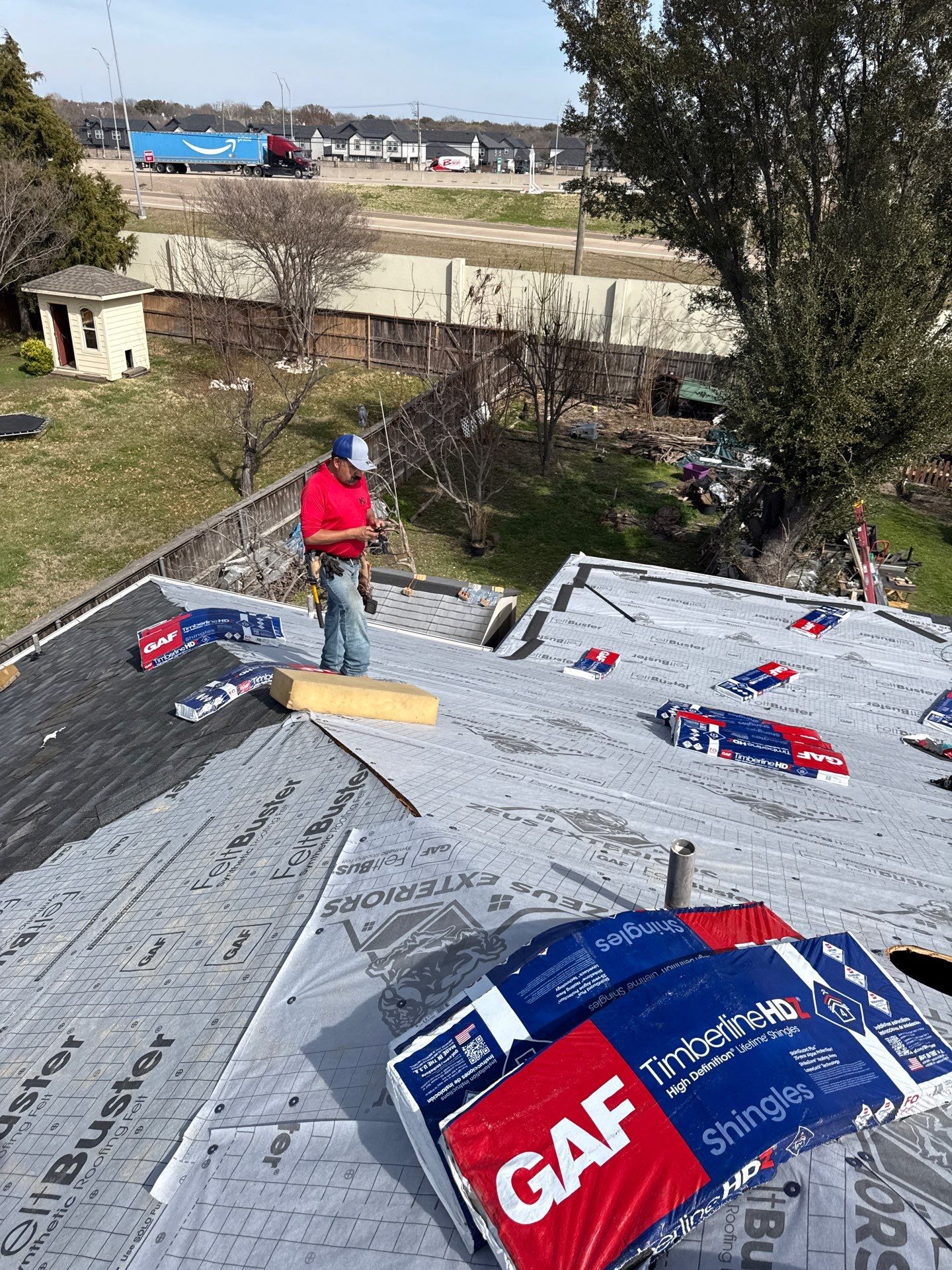 Project in Arlington  by Zeus Exteriors