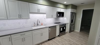 L-Shaped Kitchen Remodel