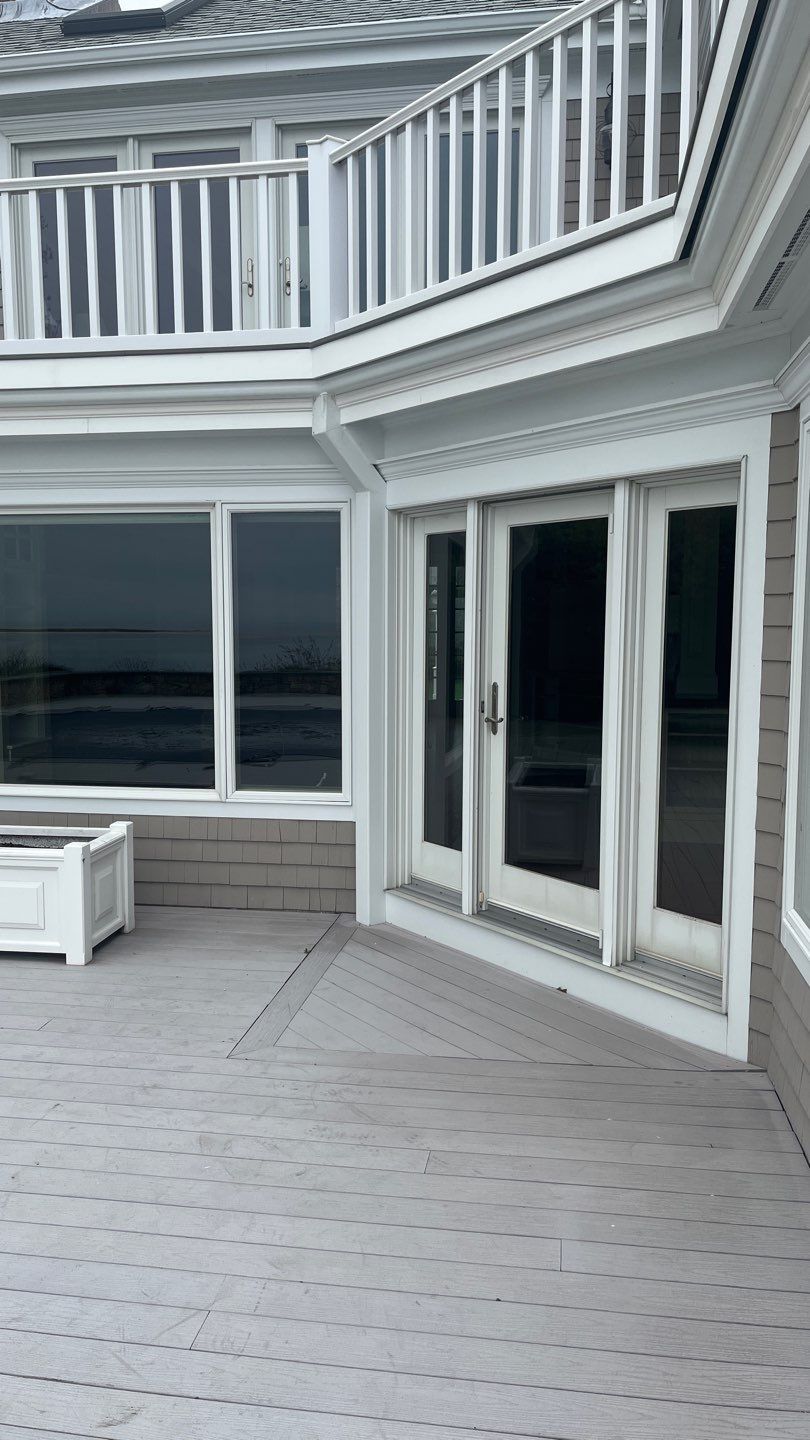 Gutter Installation using 4x5 FiberGlass Gutter by Gutter Pro Enterprises