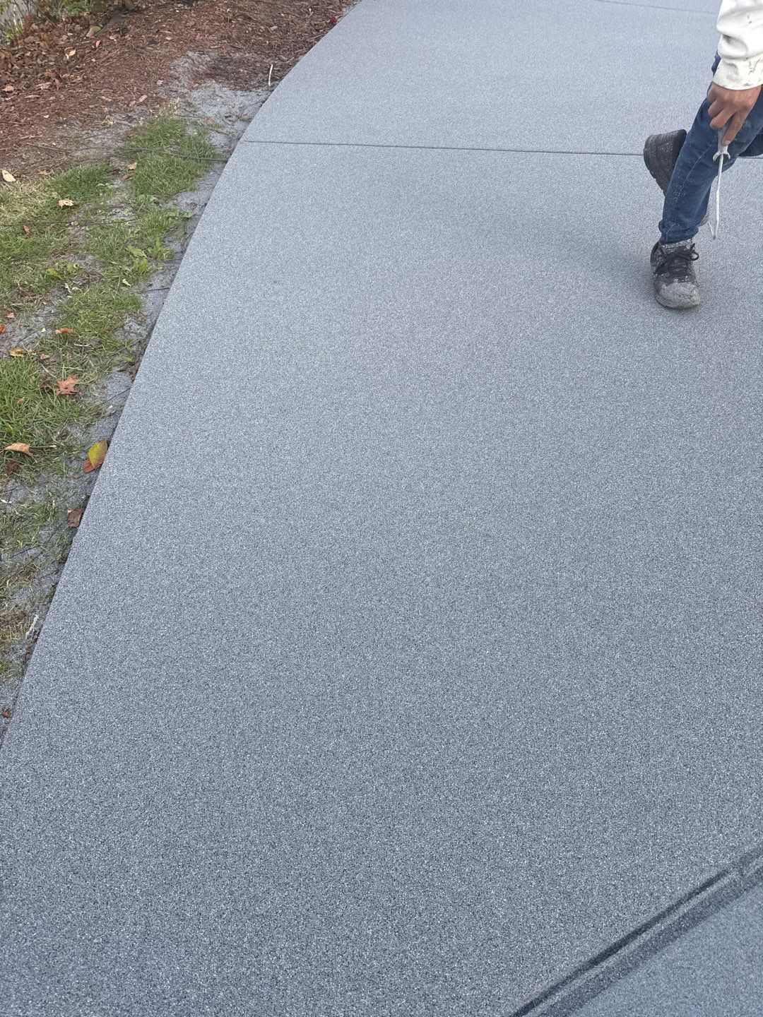 Steep Driveway Project in Sarver by Floors in a Day, Inc