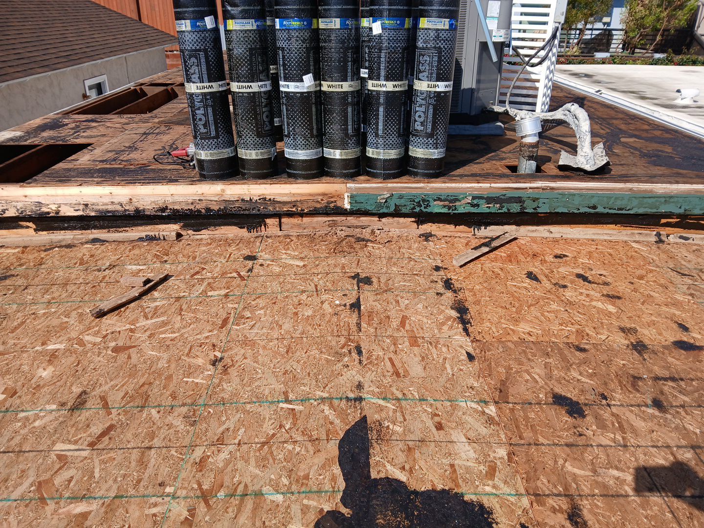 Residential Torch-Down Project in Redondo Beach by Hull Brothers Roofing