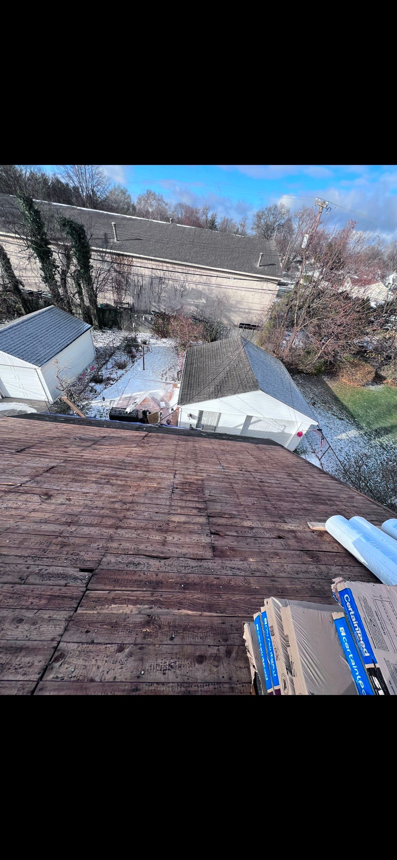 Project in Royal Oak by Eave Roofing