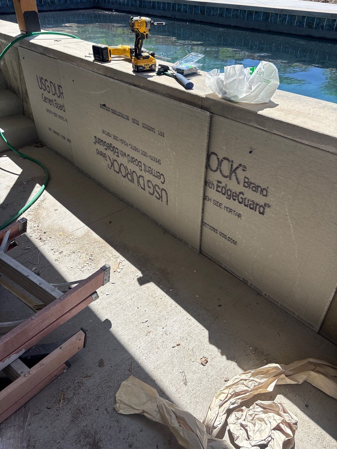 Pool Cabana  by Granite Garage Floors