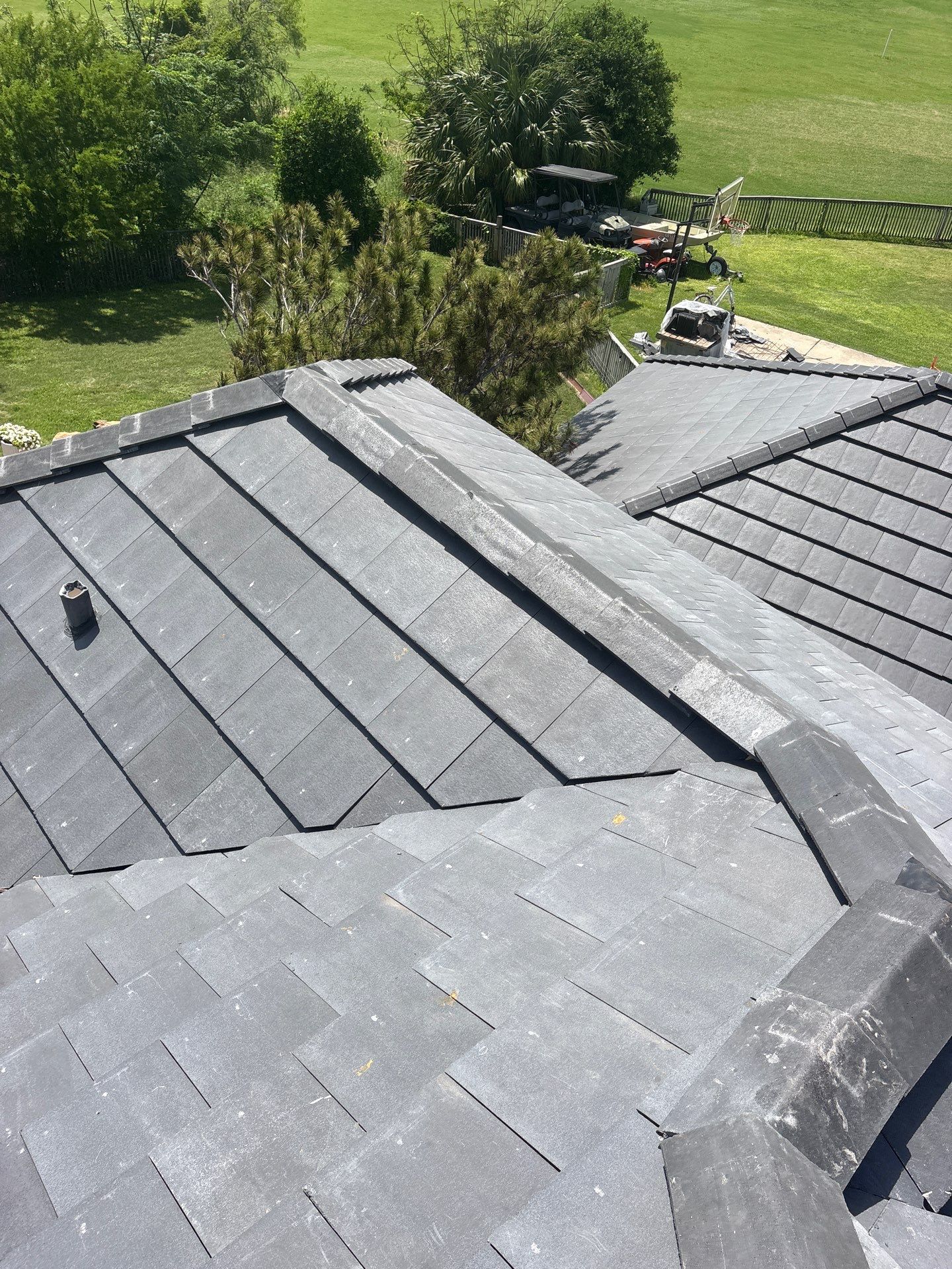 Golf-Proof Tile Roof by Bayfront Roofing and Construction