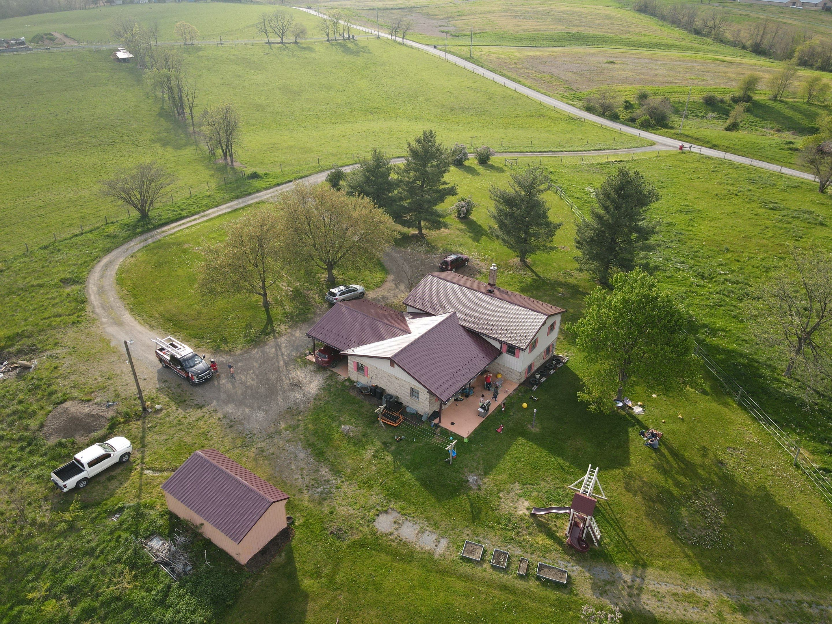 Metal Roof Installation using Everlast Azm panel w/ colourbond process by Teflon Roofing