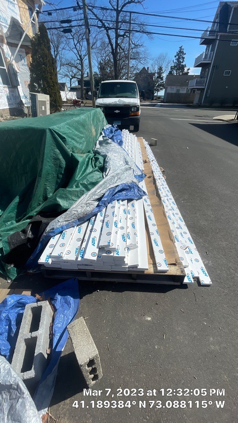 Siding Installation using Hardie Plank Aged Pewter by A Plus Exterior