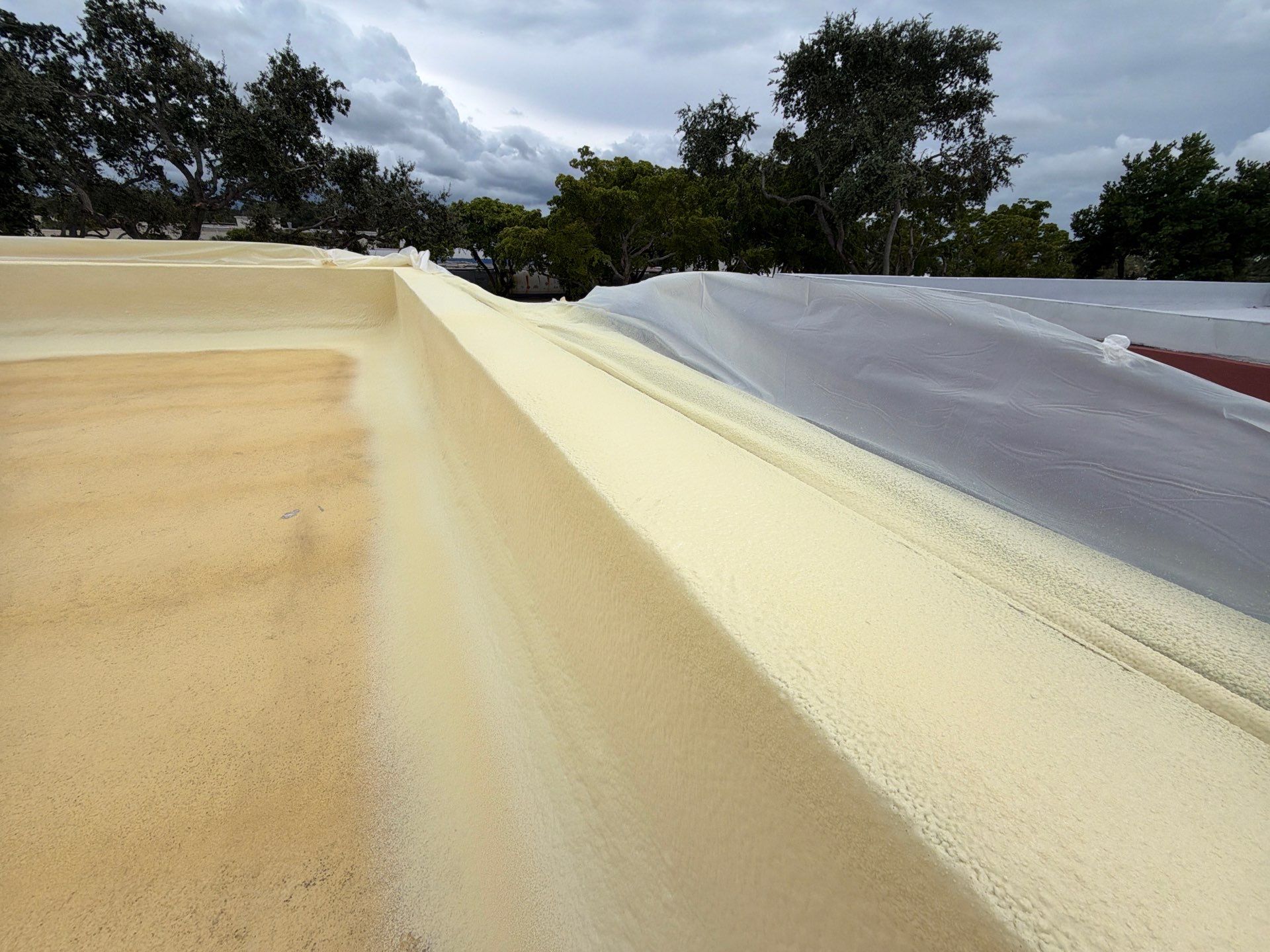 Fort Lauderdale Commercial Roof Restoration with Spray Foam Coating by Roof King LLC