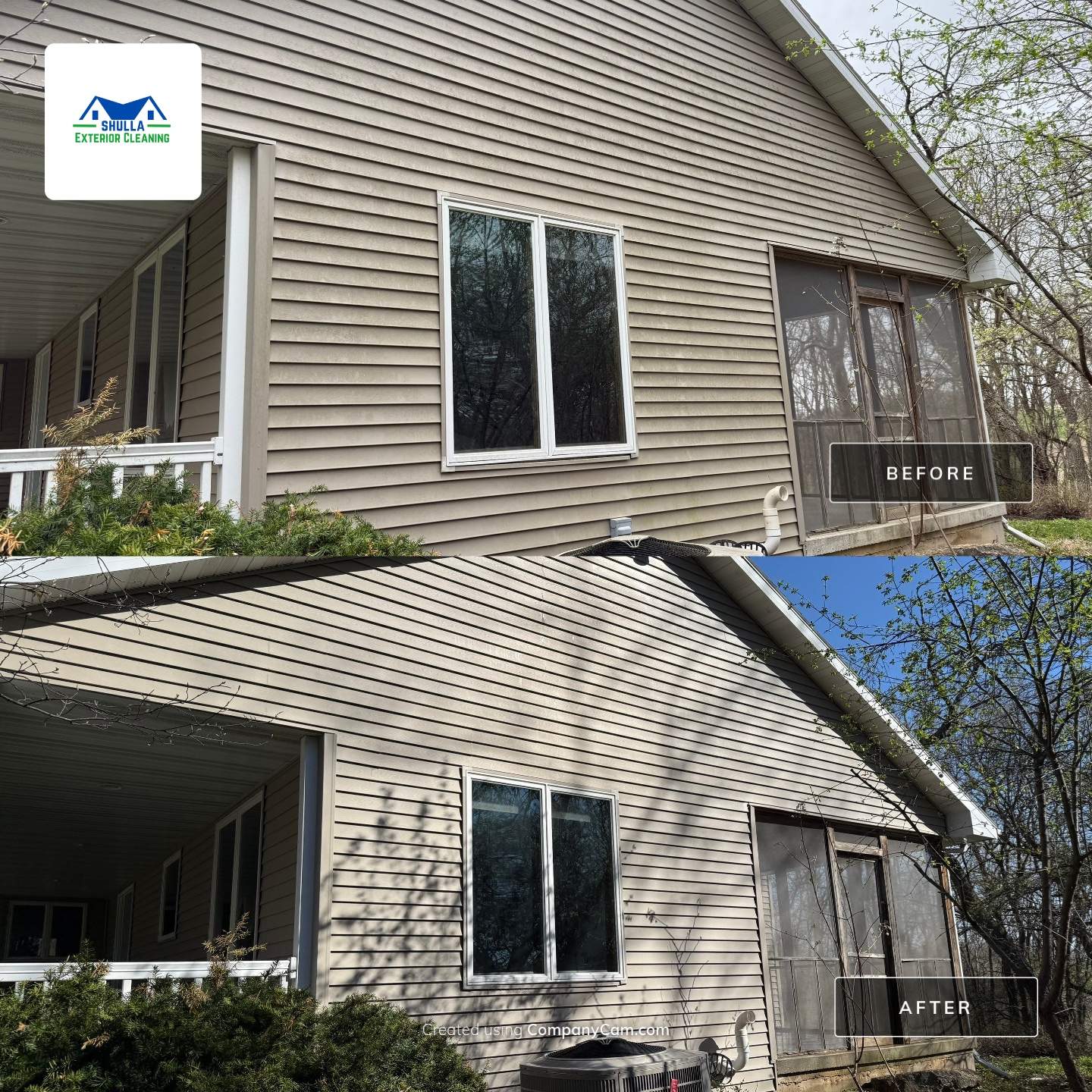Roof and House Wash by Shulla Exterior Cleaning