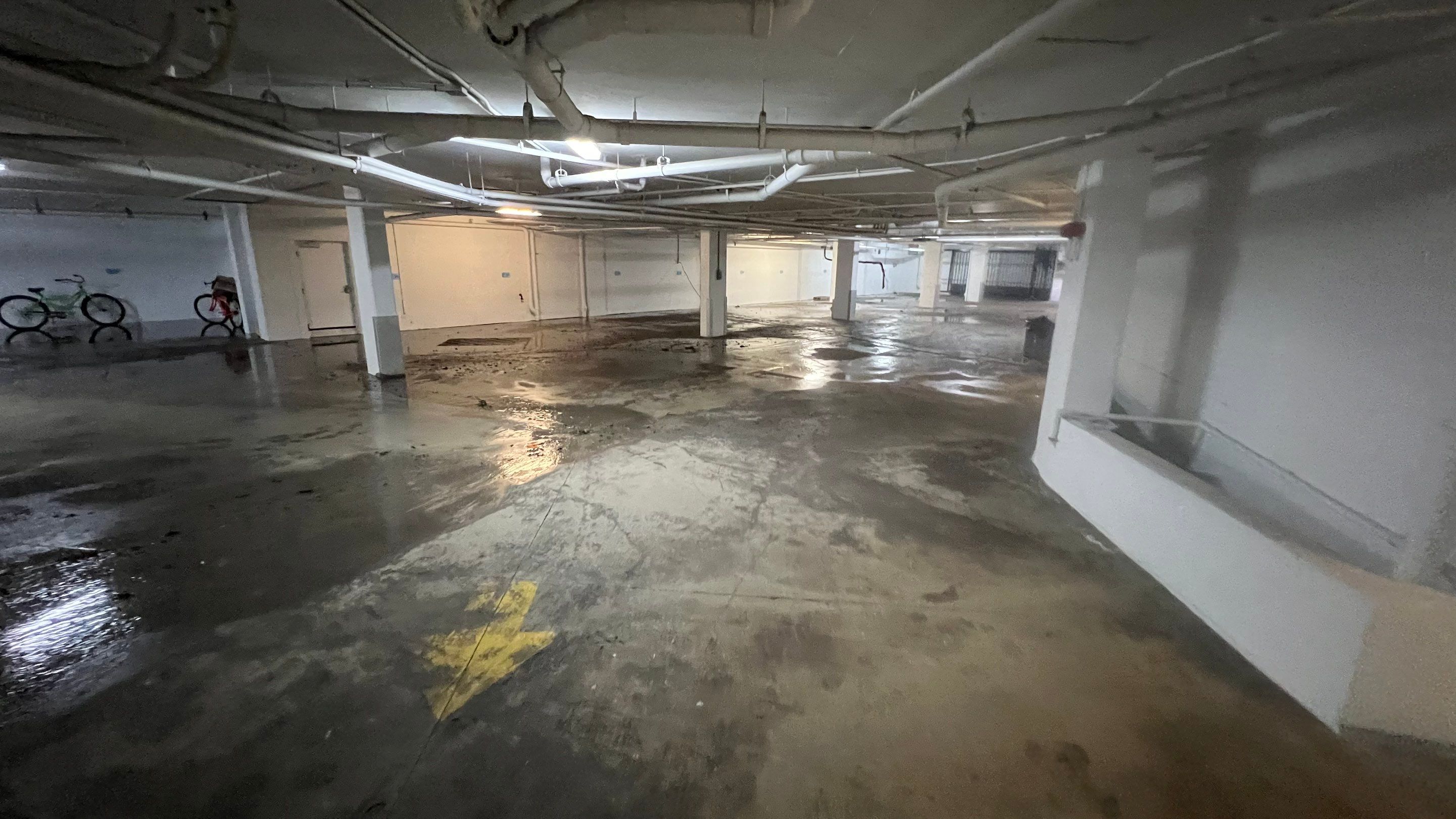 Condo Parking Garage Cleanup and Stormwater System Maintenance by APS Power & Water