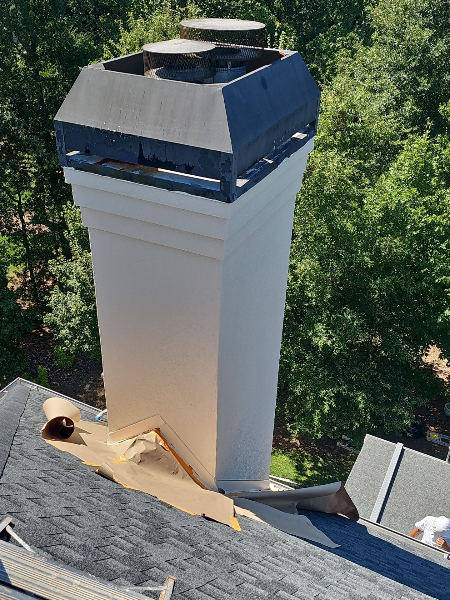 Exterior Transformation in Jonhs Creek by Atlanta's Paint Doctor