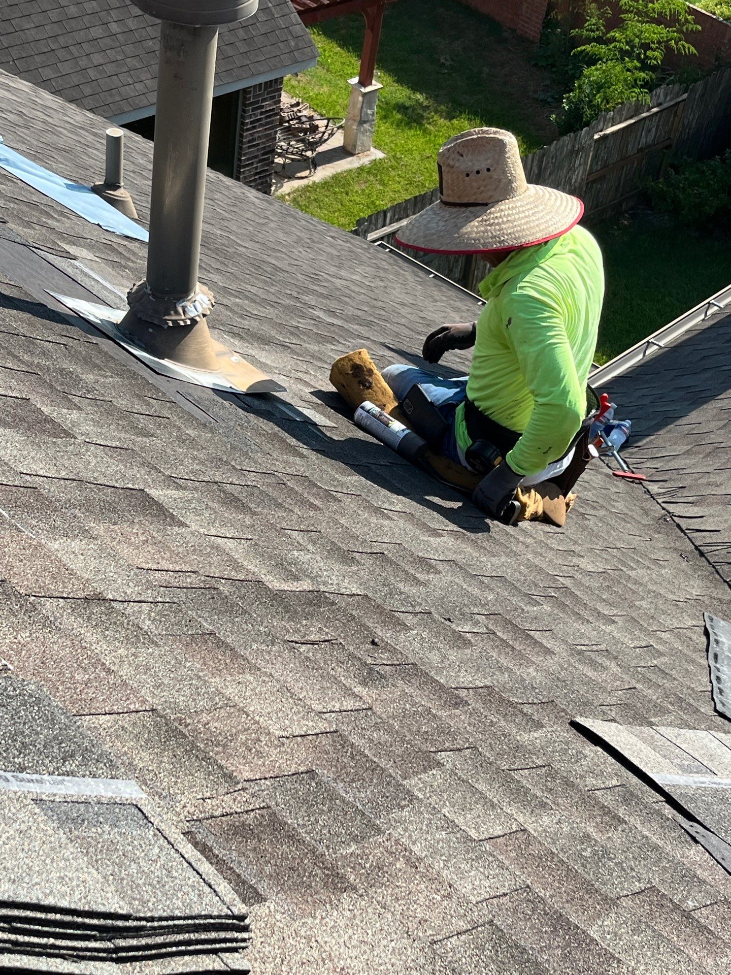 Residential Roofing Repair using Owen's Corning Duration (Lifetime) Shingles by Roof Repair Services LLC