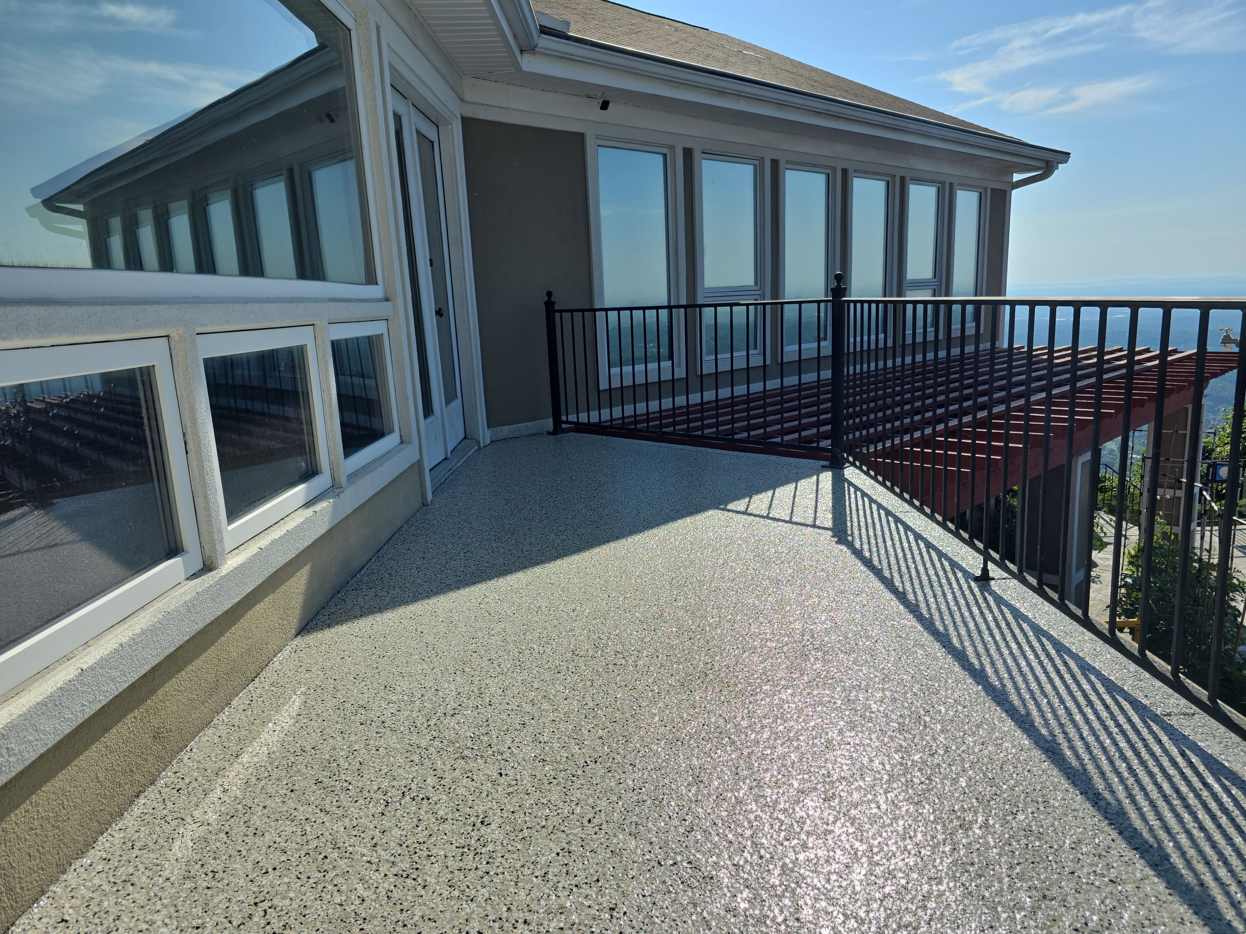 Epic Patio Remodel with a stunning view! by Elite Floor Solutions