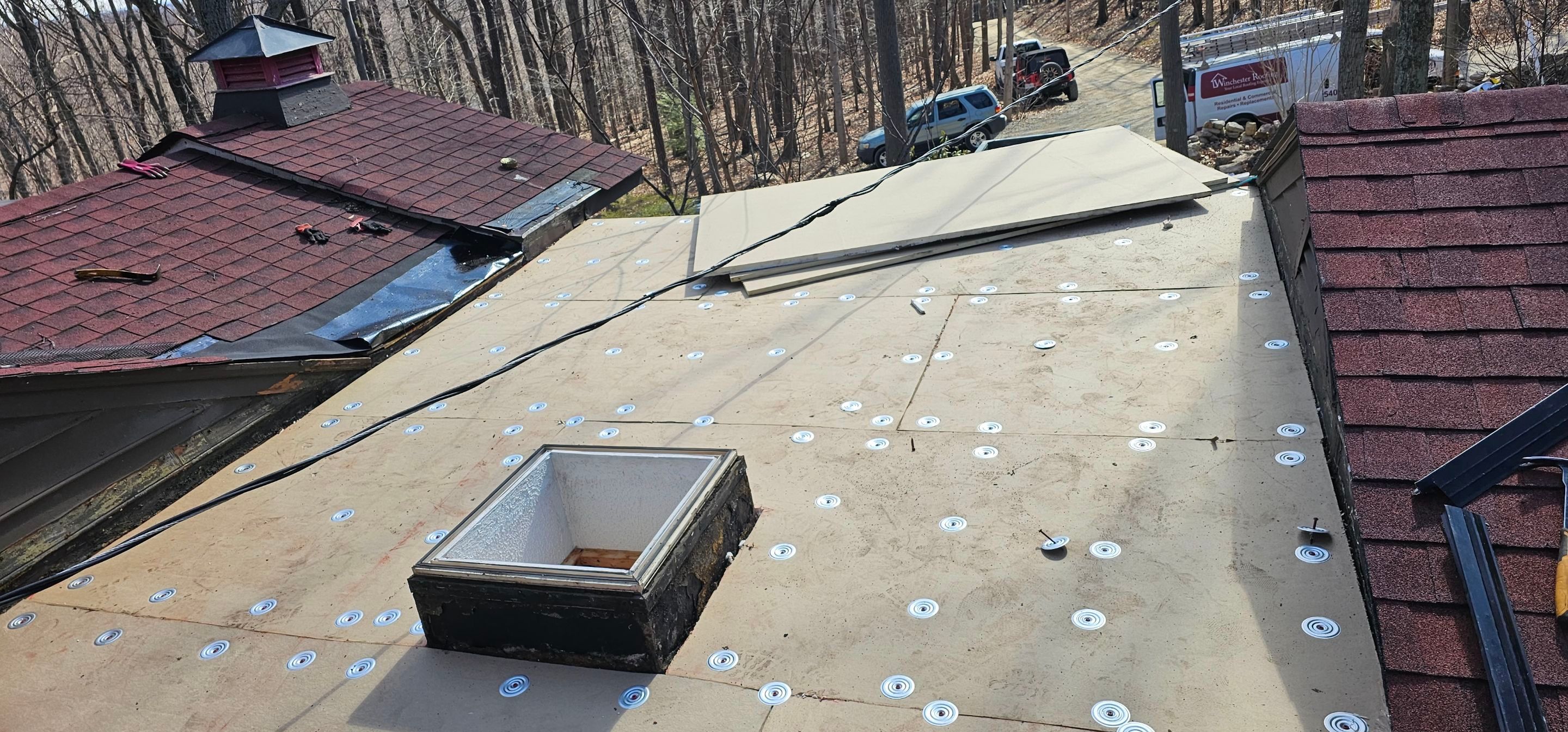 Flat Roof Replacement - EPDM by Winchester Roofing