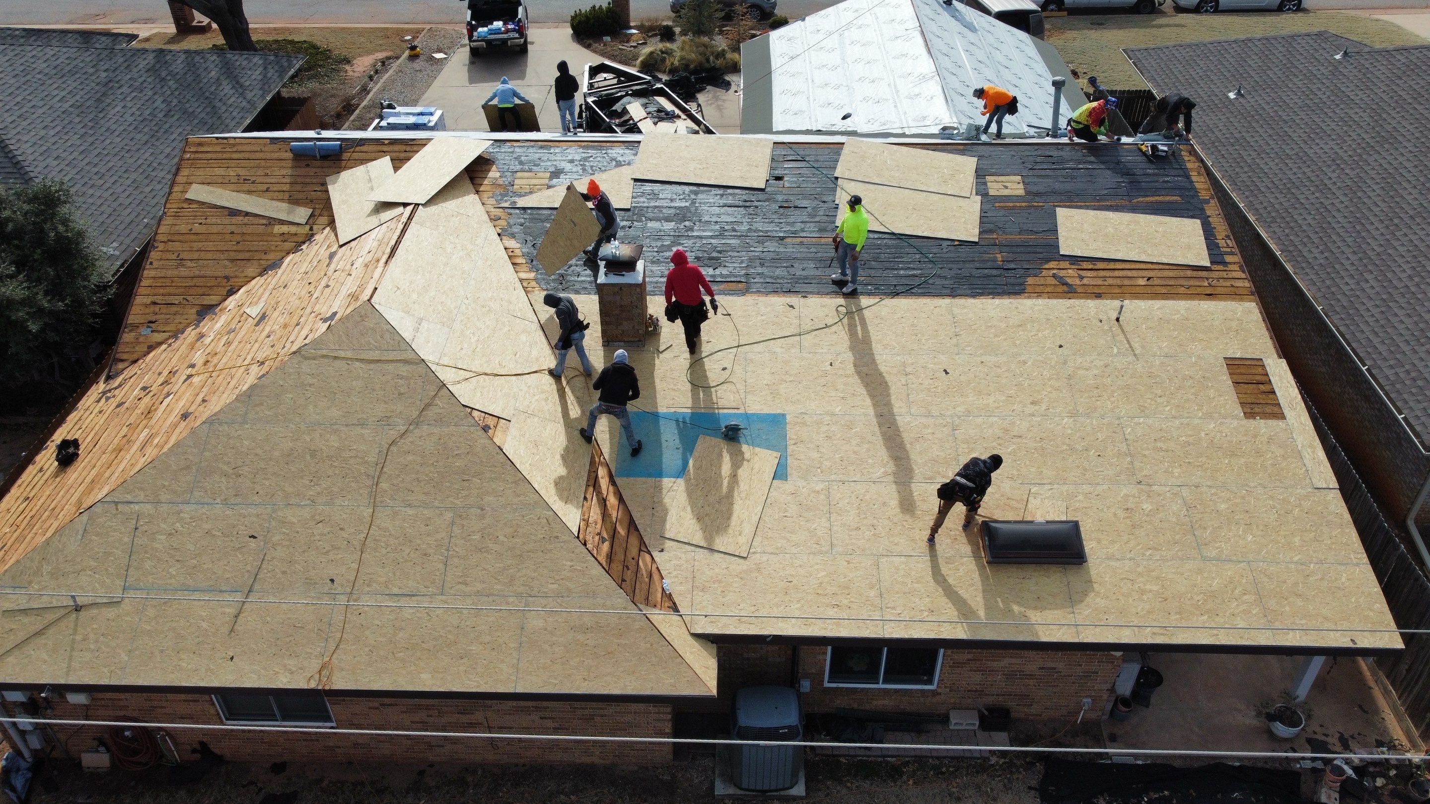 Malarkey Class 3 Antique brown install by Icon Roofing And Construction 
