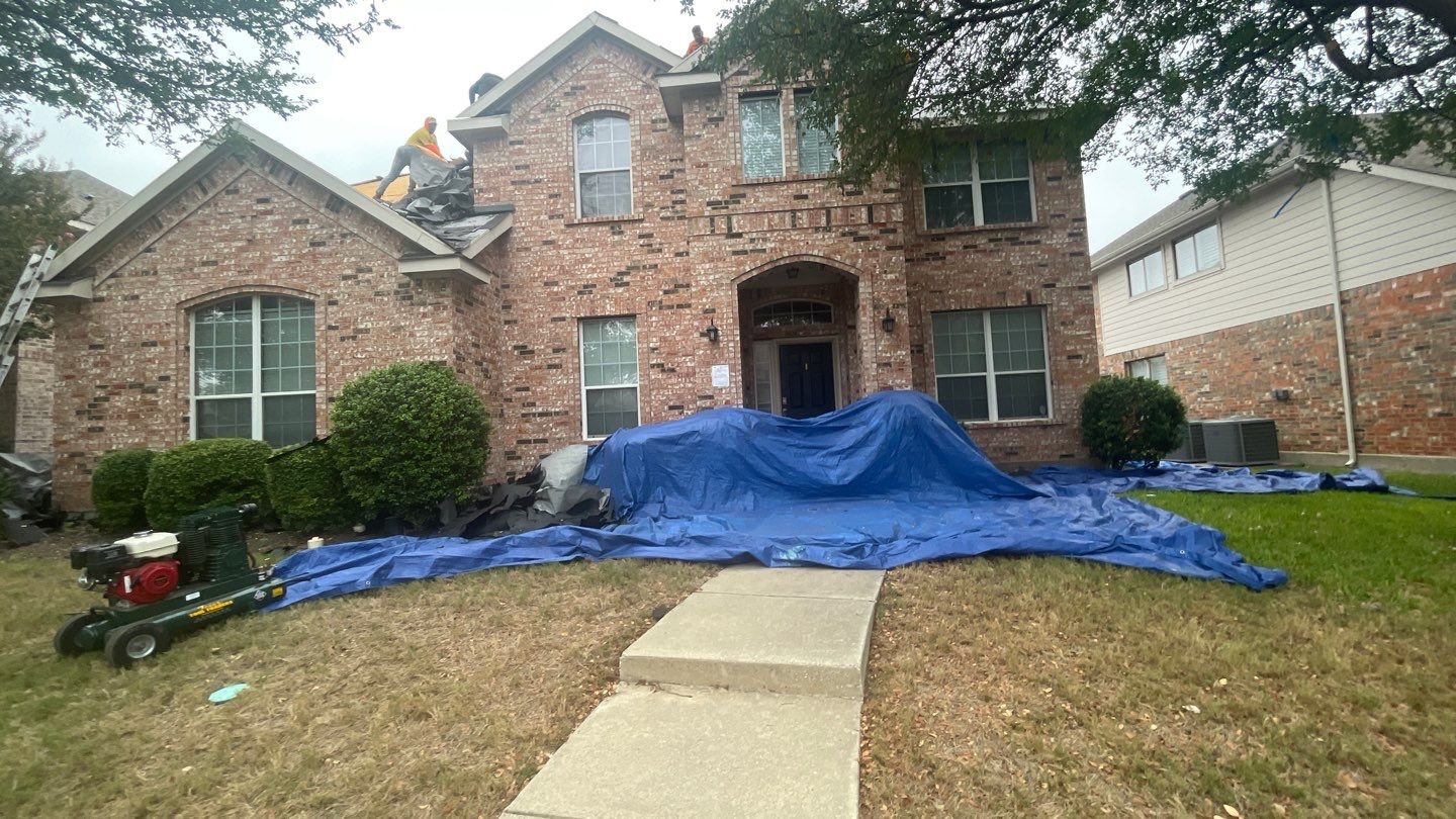 Residential Roofing Installation using Atlas Pinnacle - Allen TX by Lighthouse Contractors